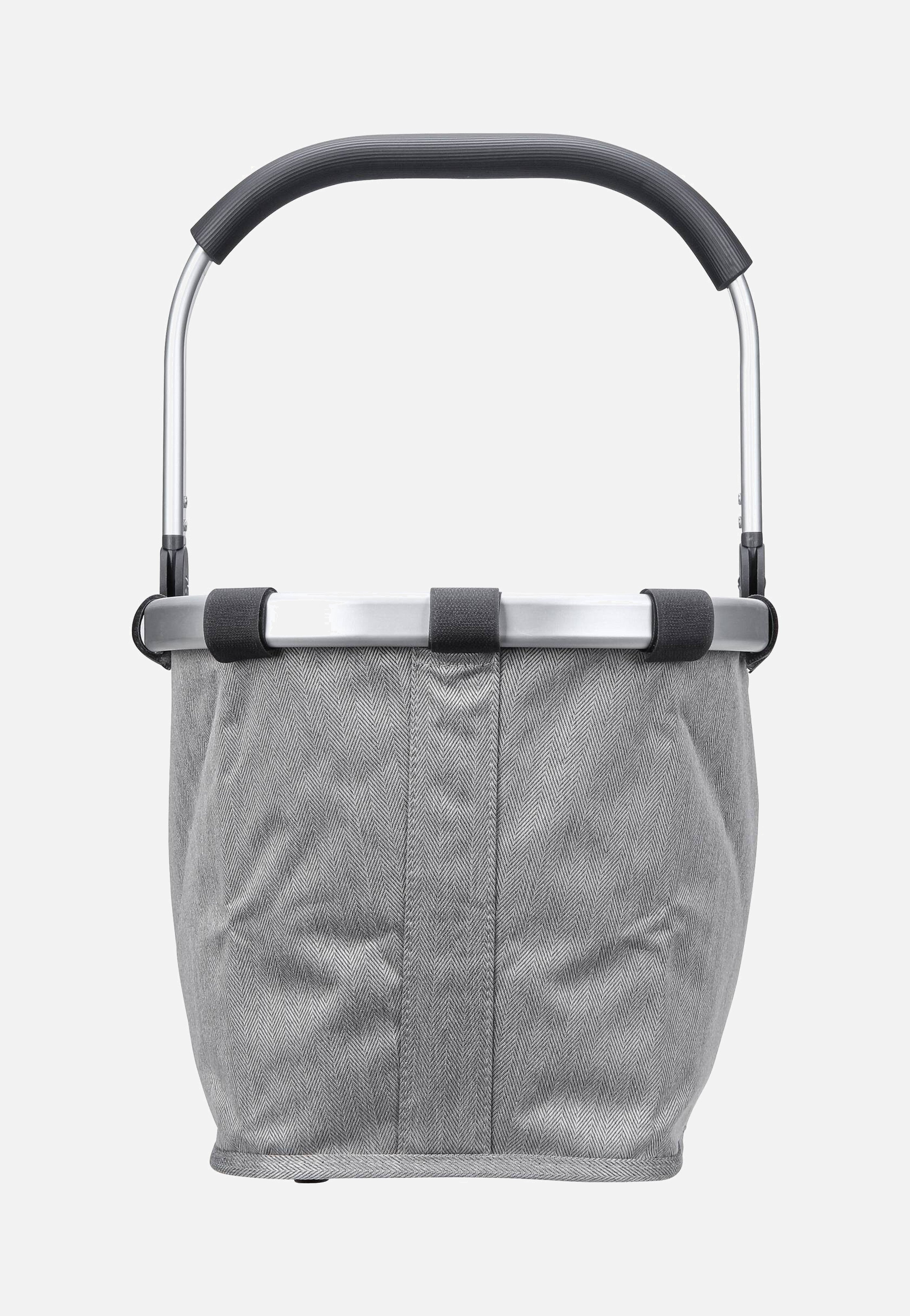 reisenthel carrybag Herringbone Grey Shopping Basket
