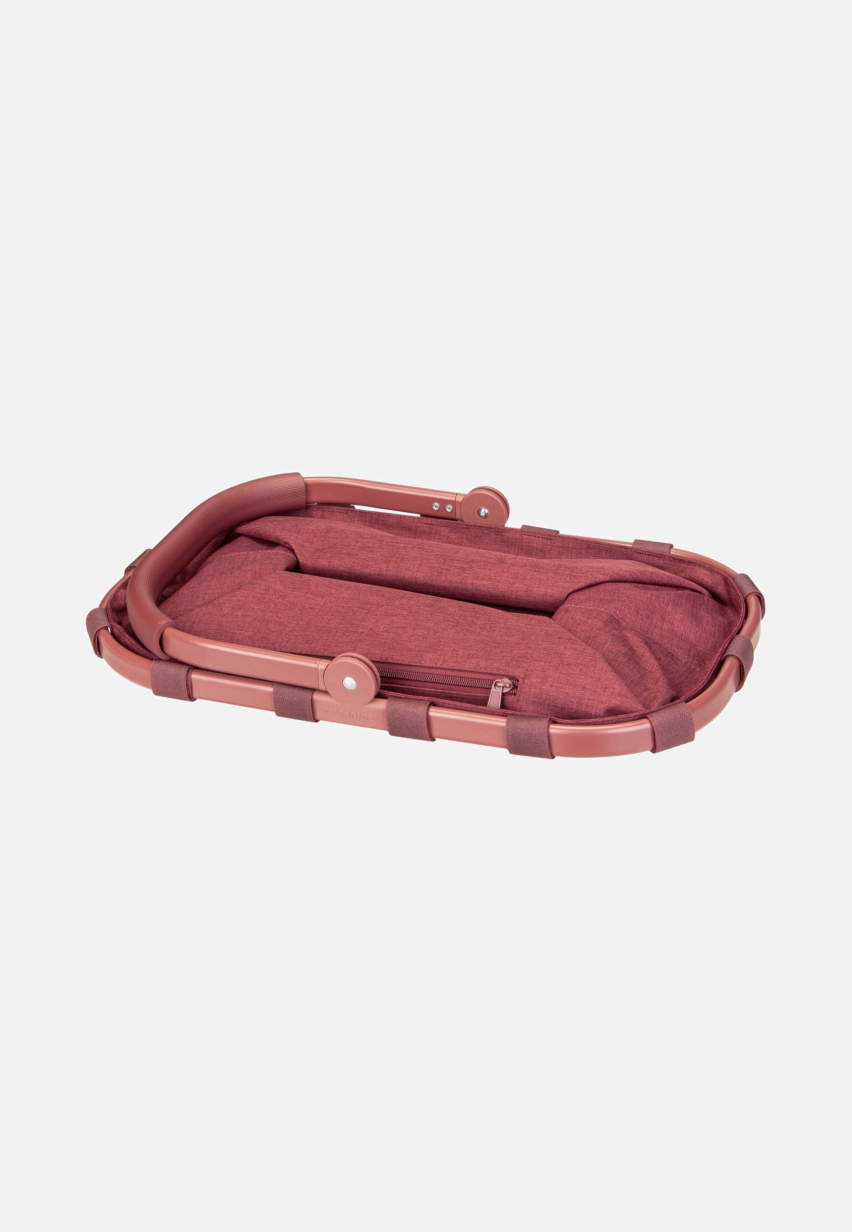reisenthel carrybag Twist Maroon Shopping Basket
