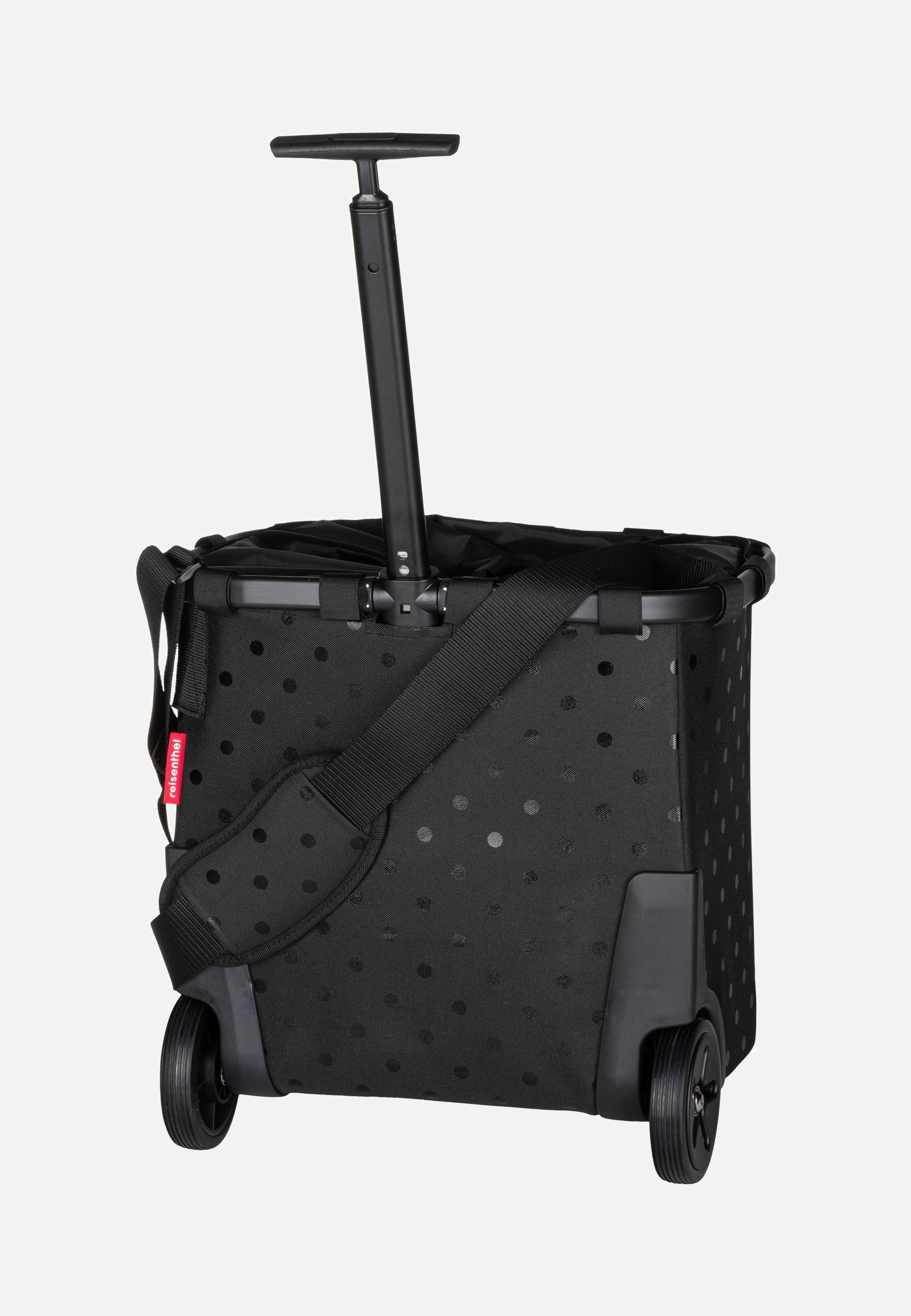 reisenthel carrycruiser Glossy Dots Black Shopping Trolley
