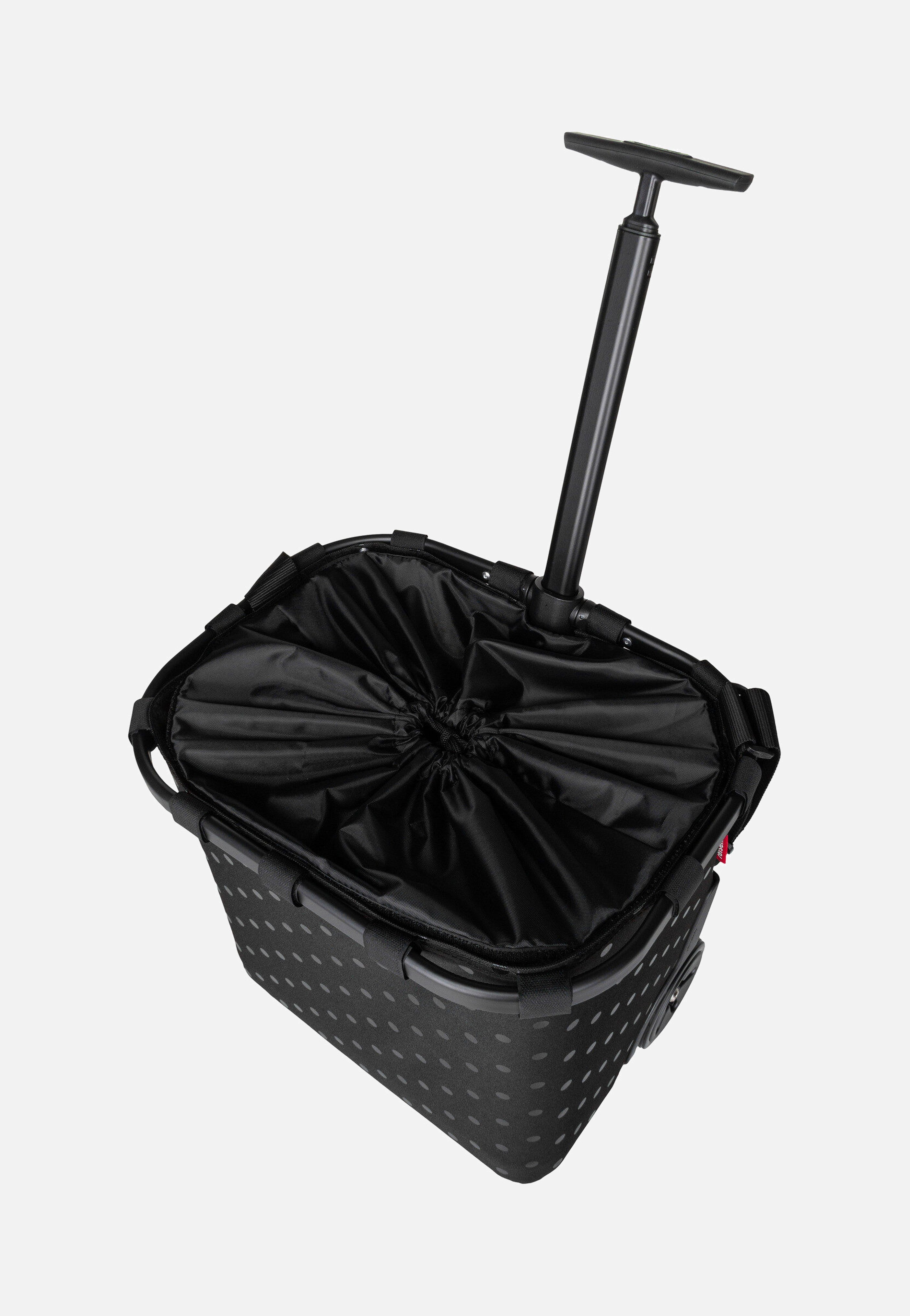 reisenthel carrycruiser Glossy Dots Black Shopping Trolley