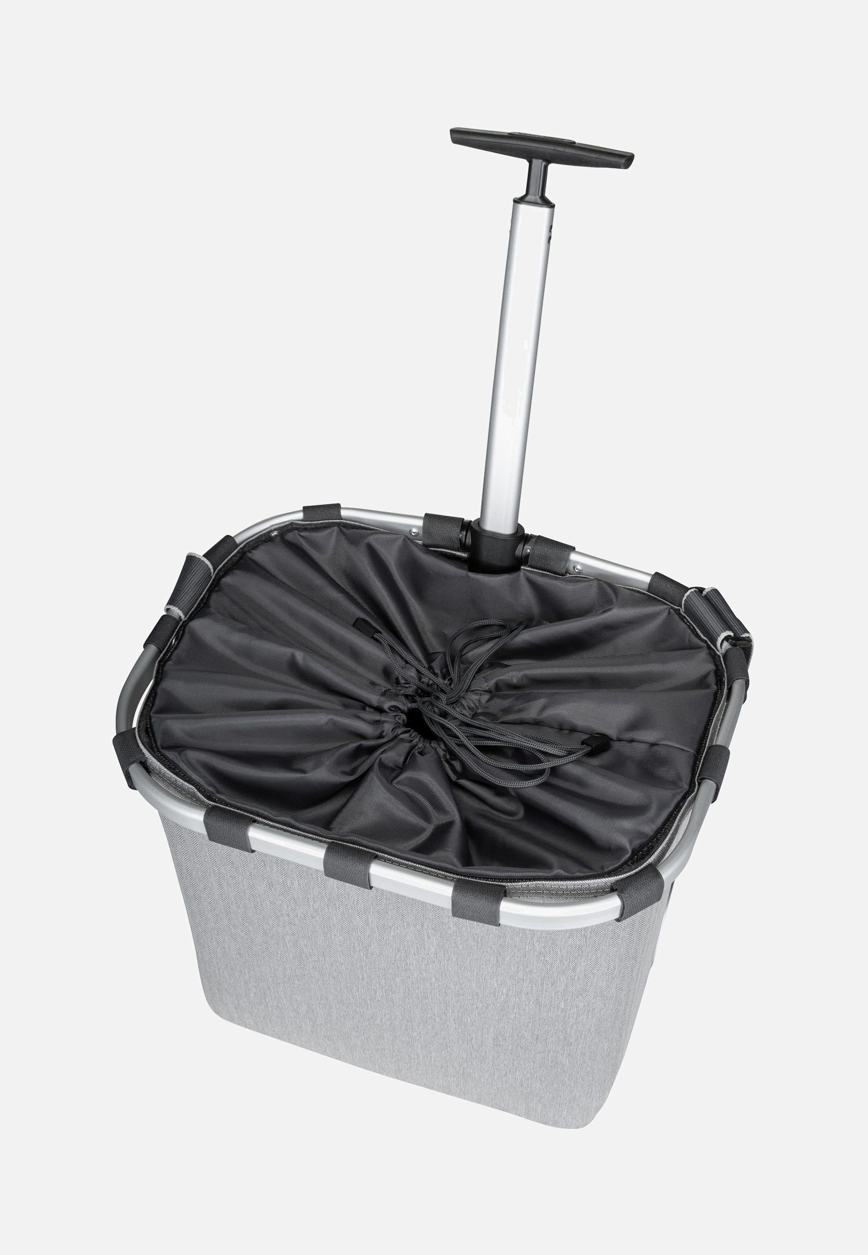 reisenthel carrycruiser Herringbone Grey Shopping Trolley