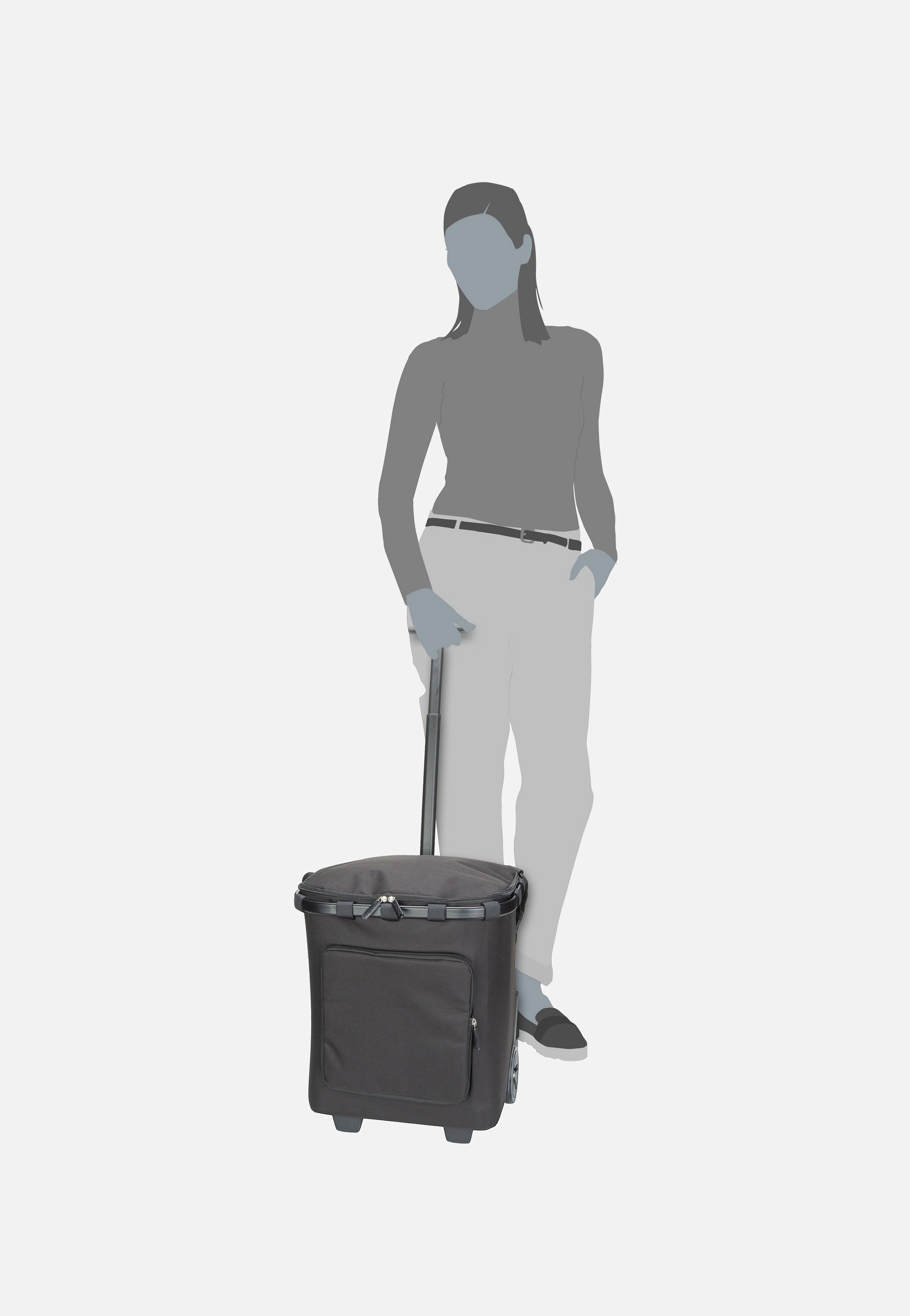 reisenthel - carrycruiser plus Black - Shopping Trolley | Neutral-Image