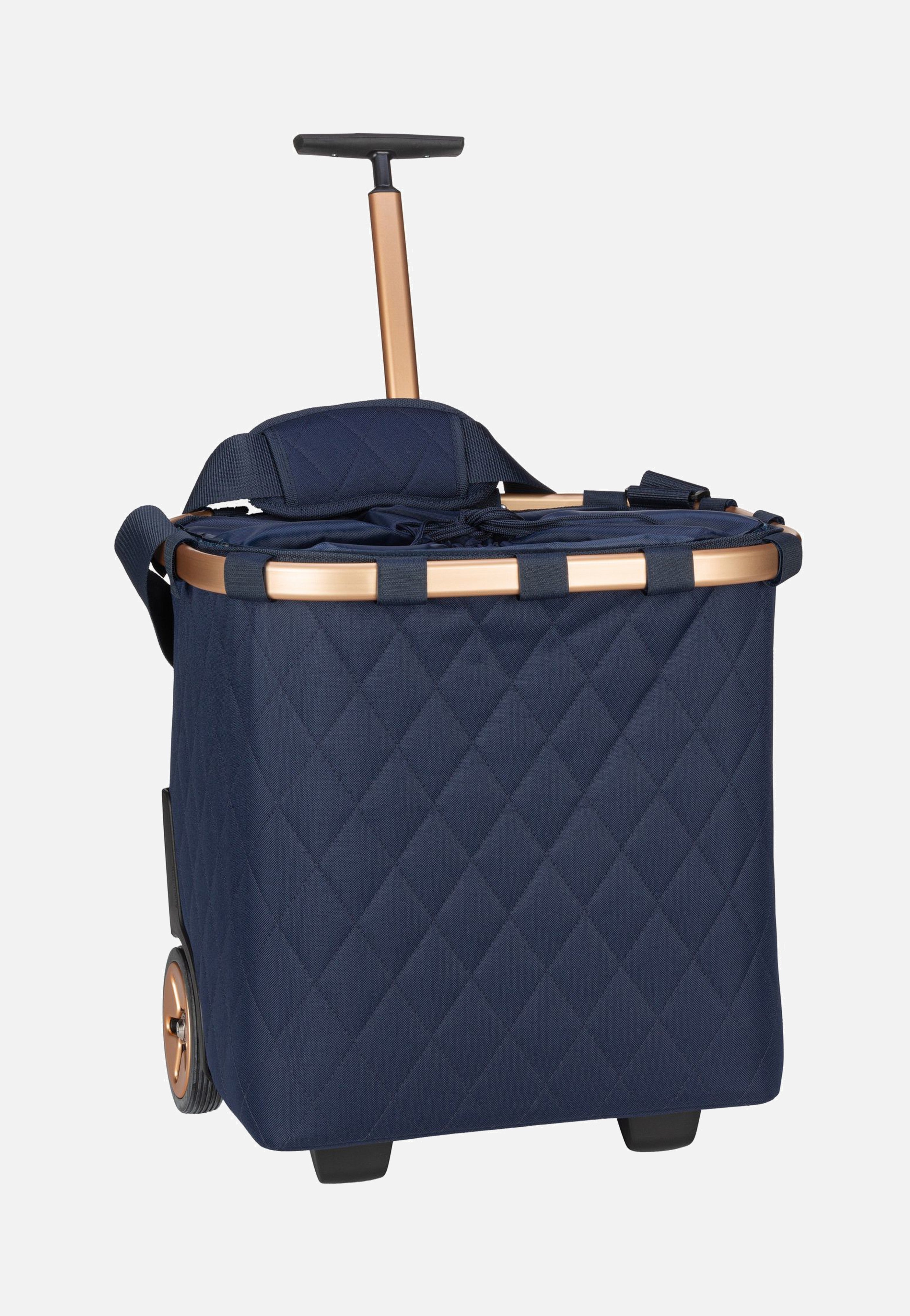 reisenthel - carrycruiser special edition Rhombus Midnight Gold - Shopping Trolley | Neutral-Image