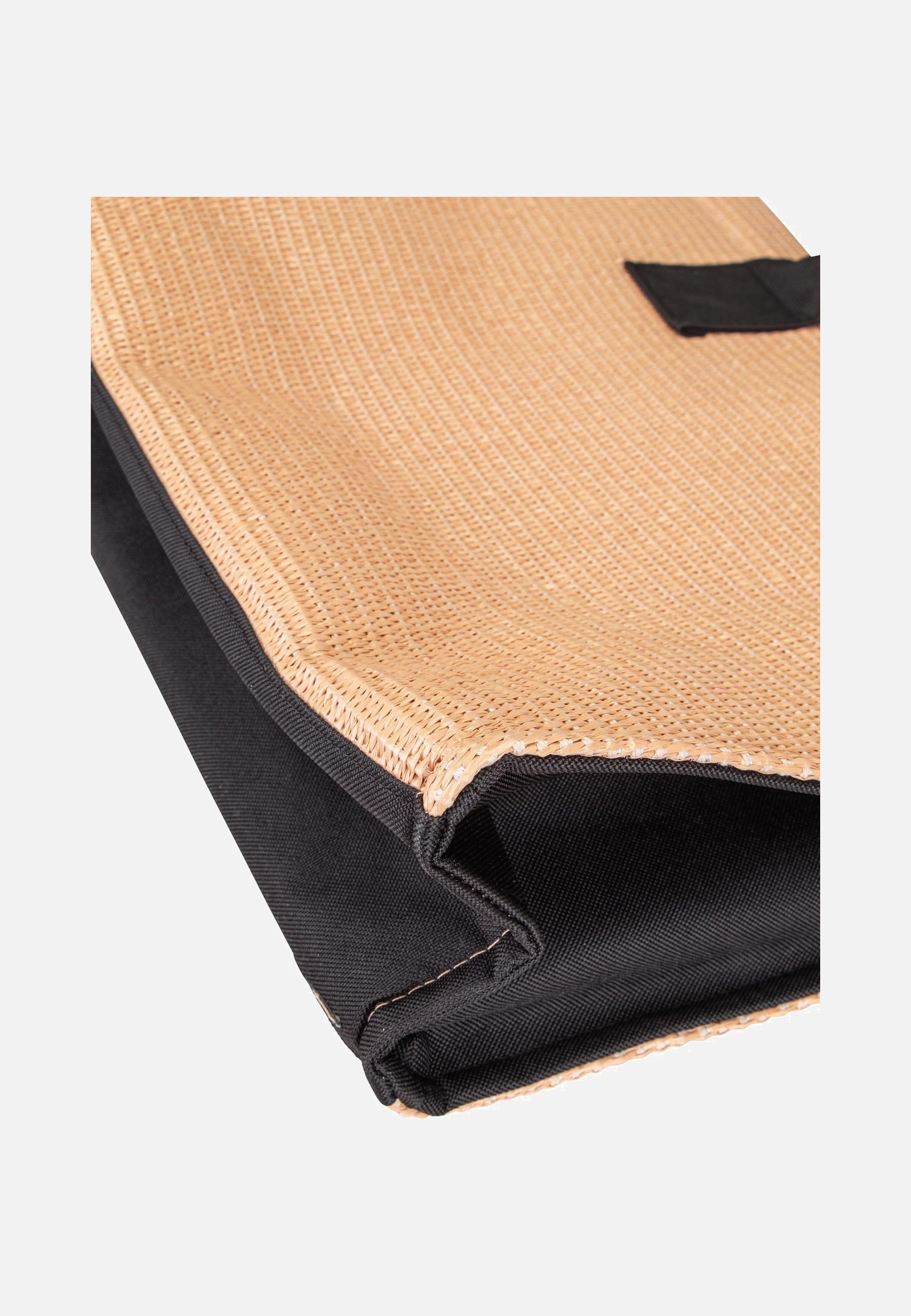 reisenthel daily Raffia Black Shopper