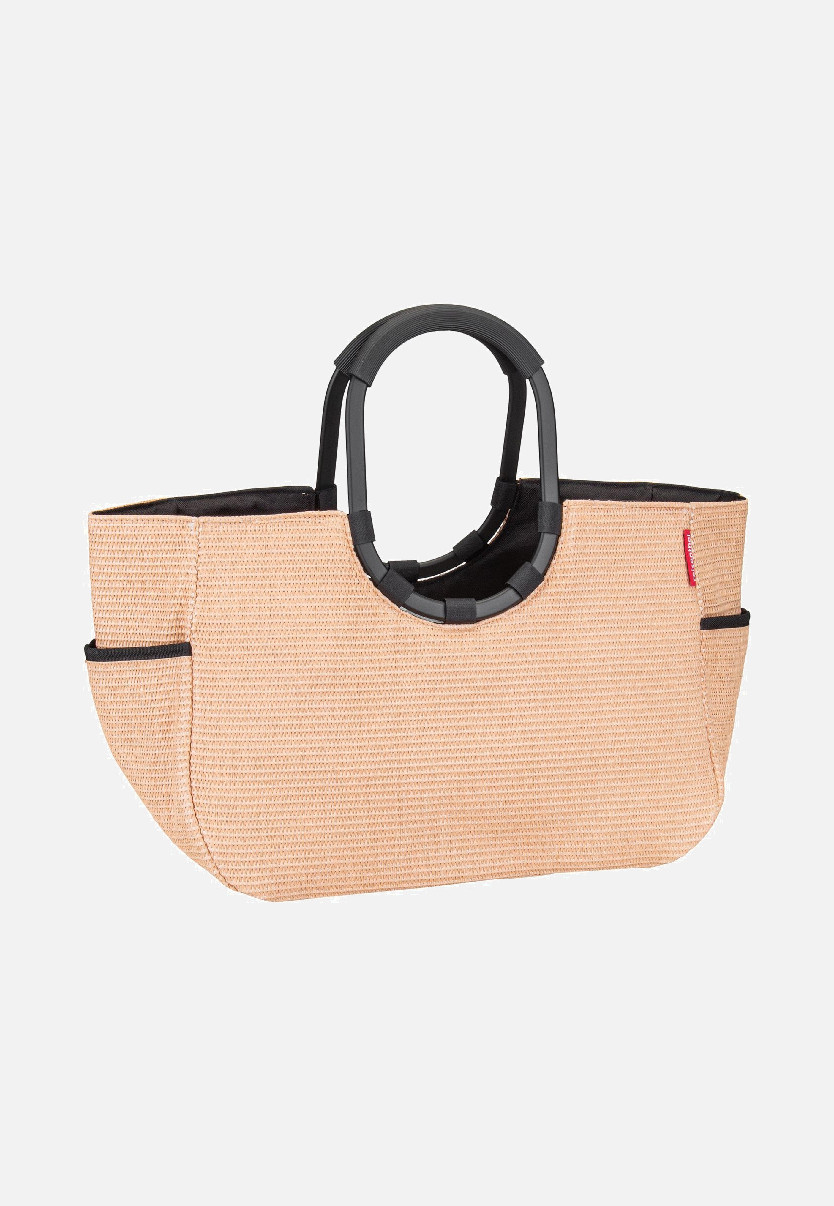 reisenthel - loopshopper L Frame Raffia Black - Shopping Basket | Women-Image