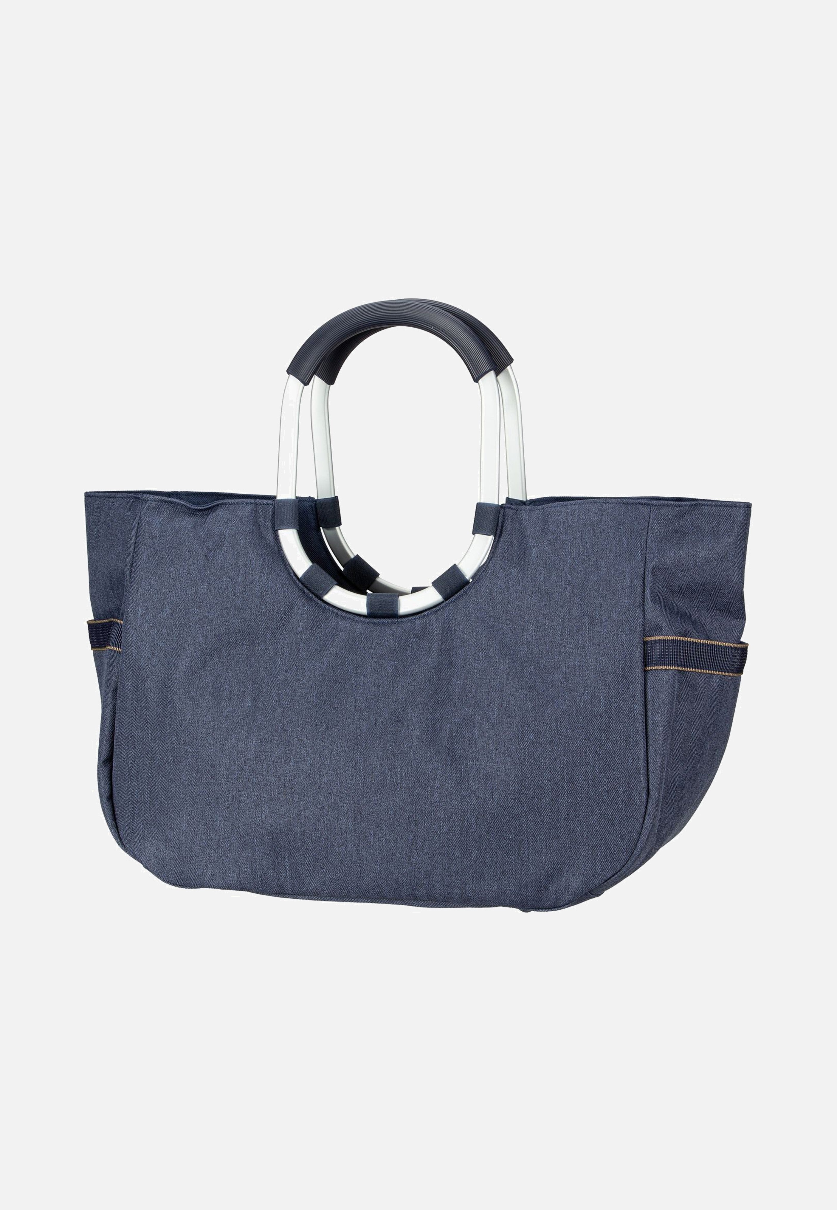 reisenthel - loopshopper L Herringbone Dark Blue - Shopping Basket | Women-Image