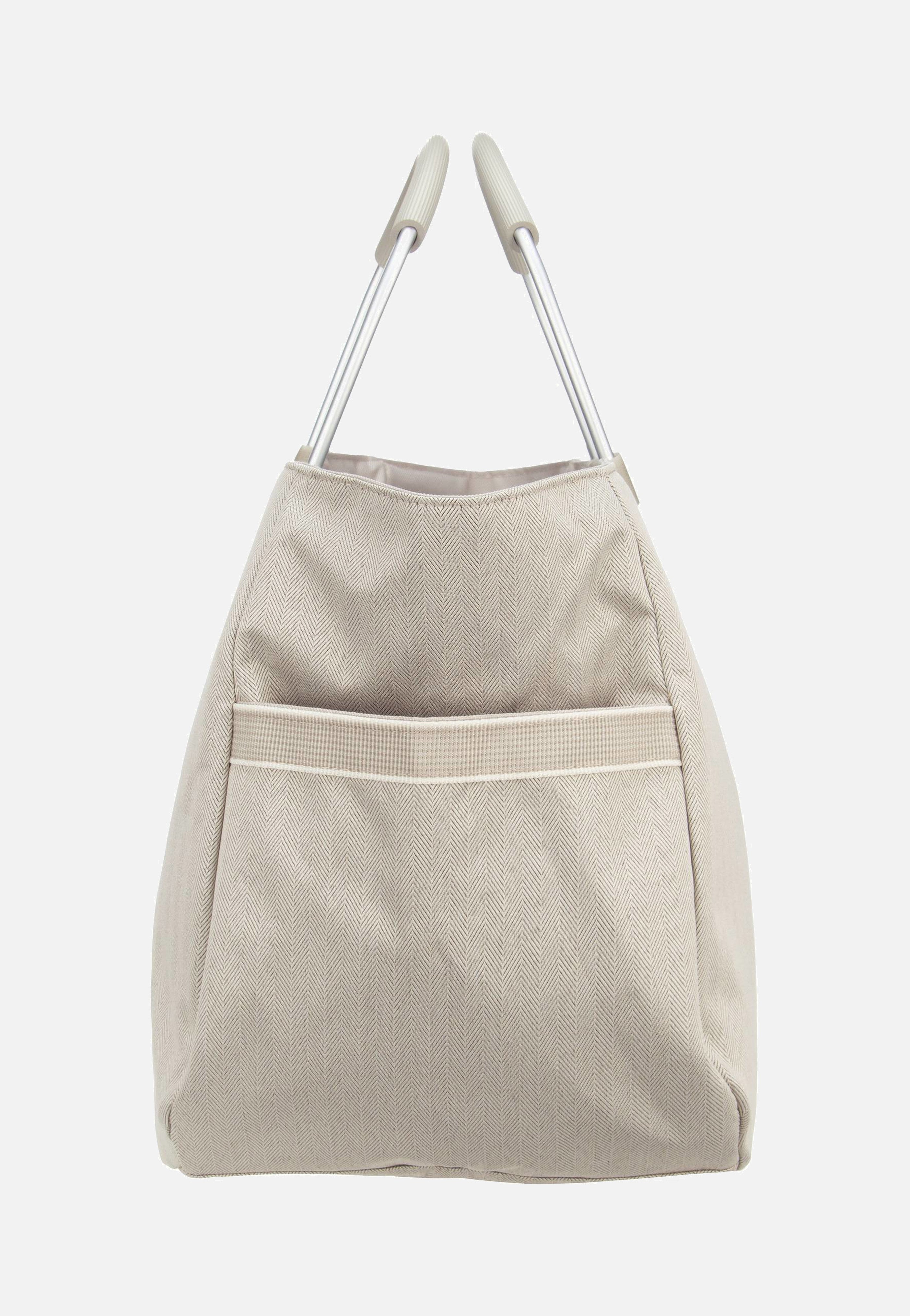 reisenthel loopshopper L Herringbone Sand Shopping Basket