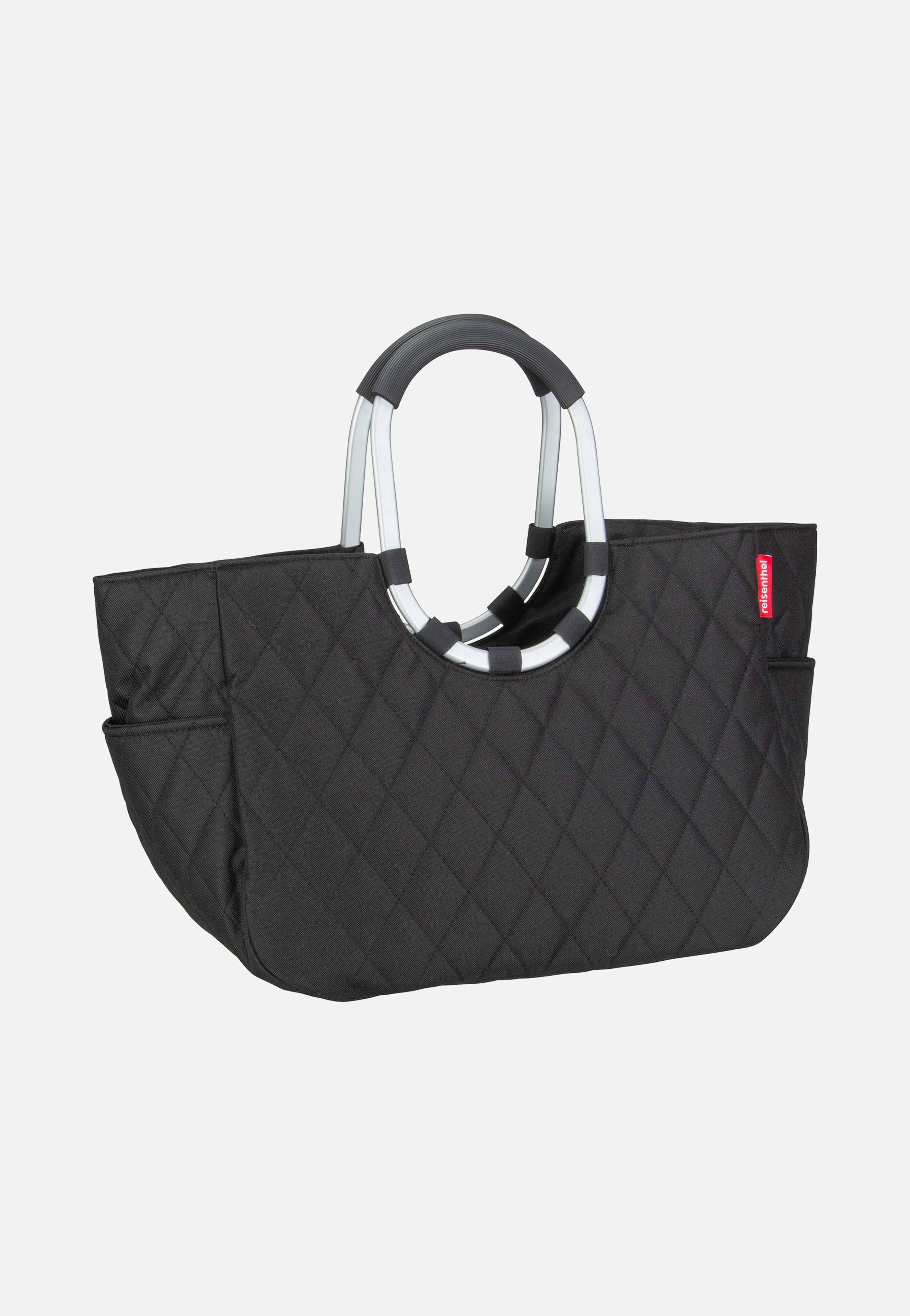 reisenthel - loopshopper L Rhombus Black - Shopping Basket | Women-Image