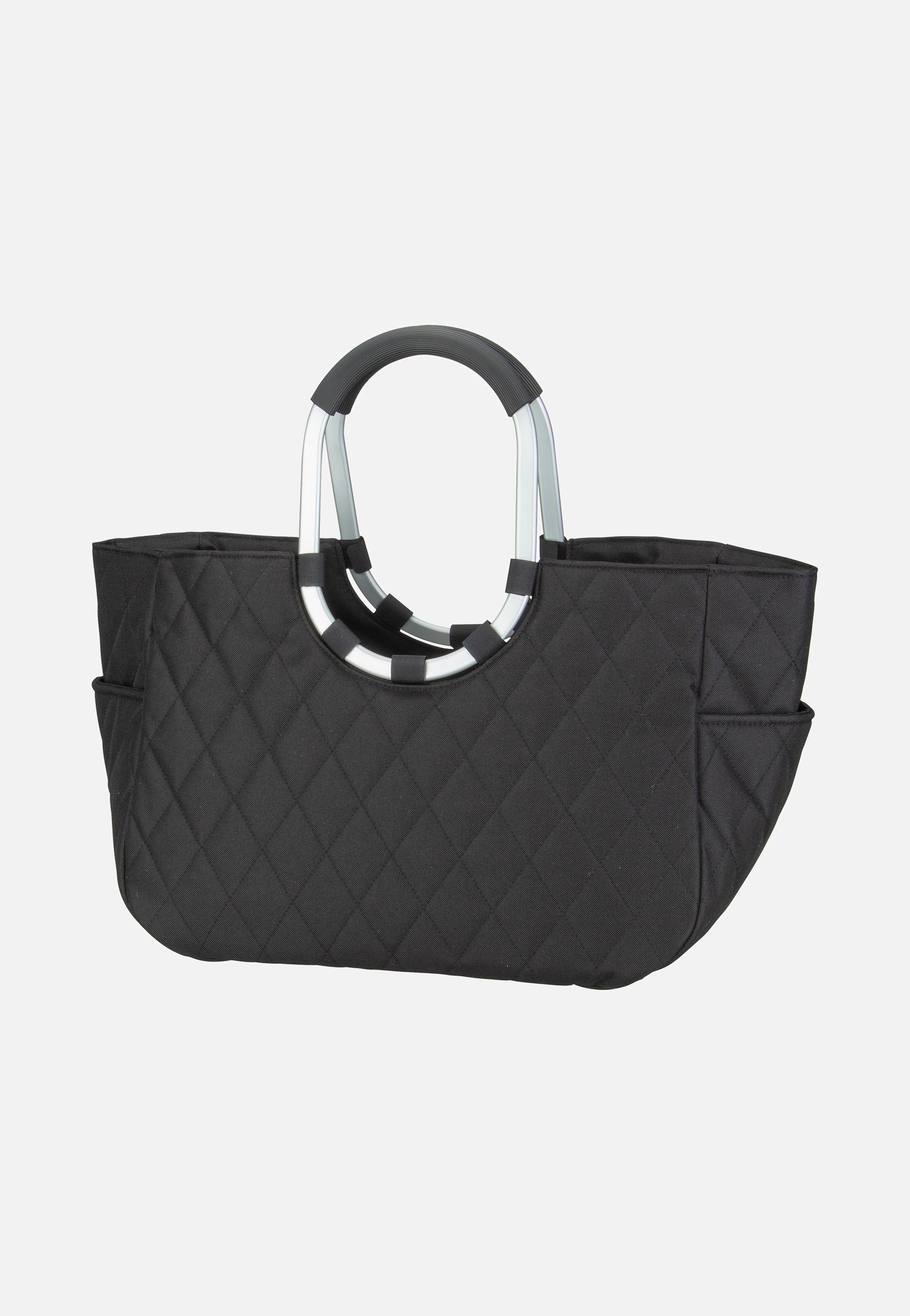 reisenthel loopshopper L Rhombus Black Shopping Basket