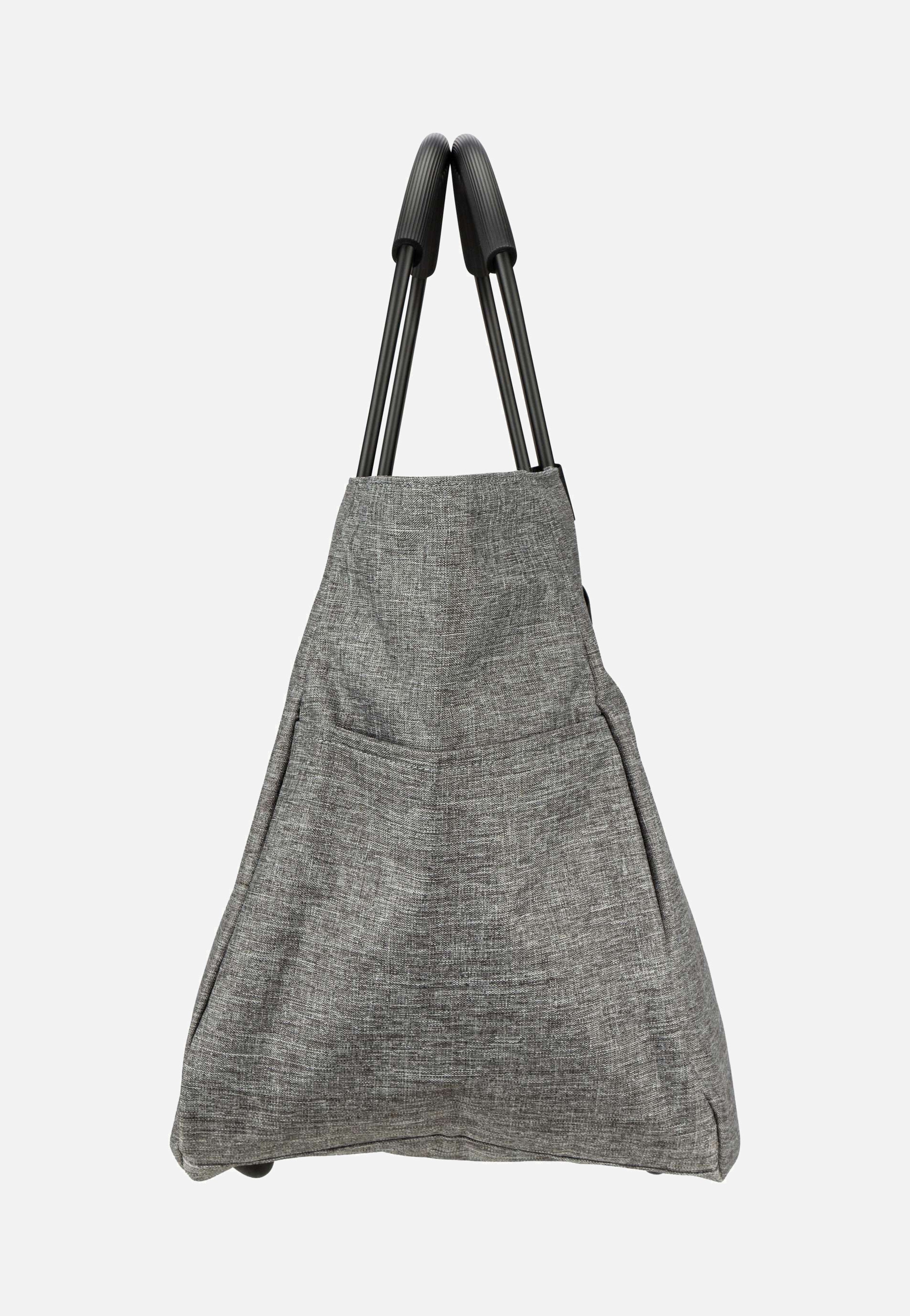 reisenthel loopshopper L Twist Silver Shopping Basket