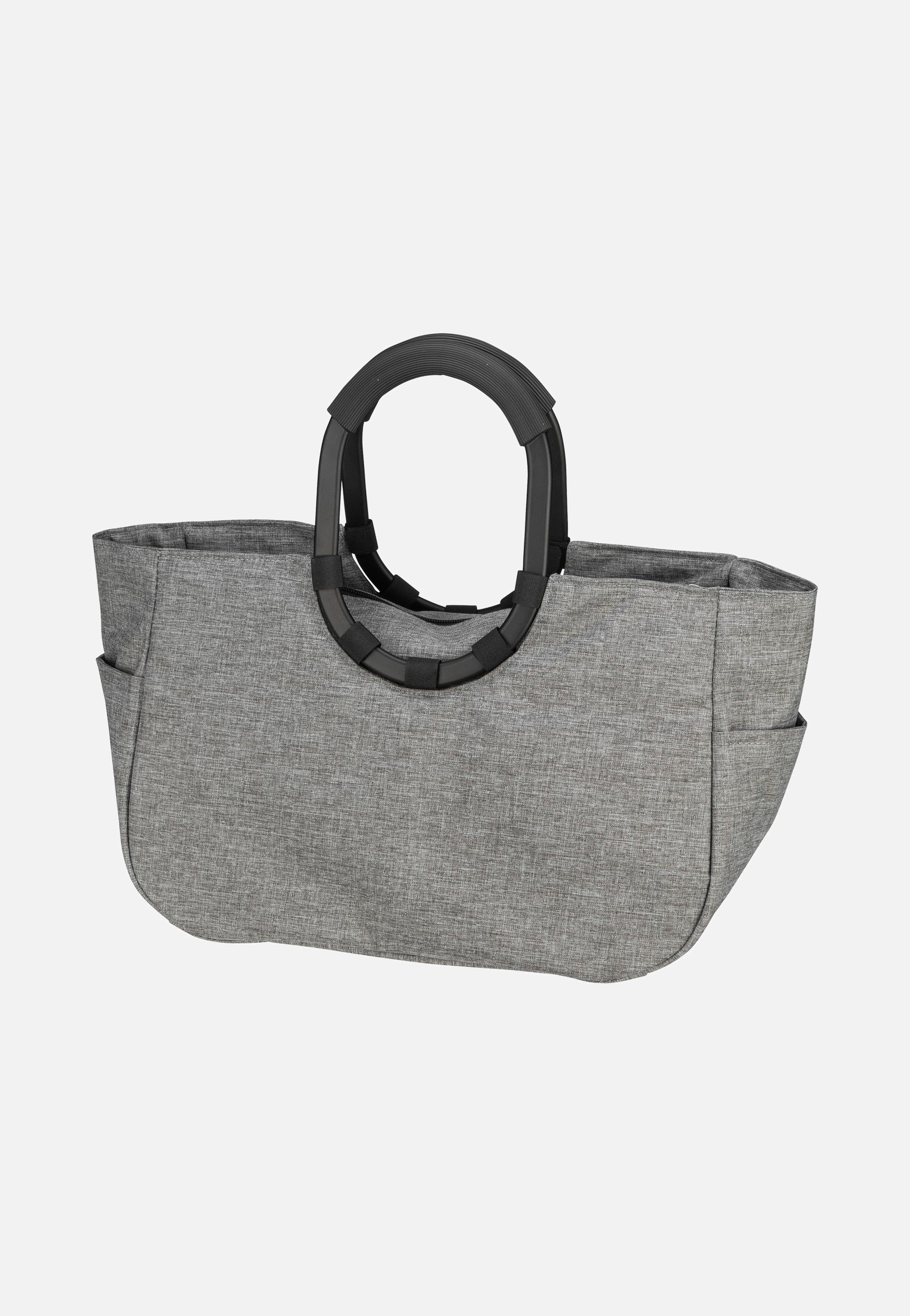 reisenthel loopshopper M frame Twist Silver Shopping Basket