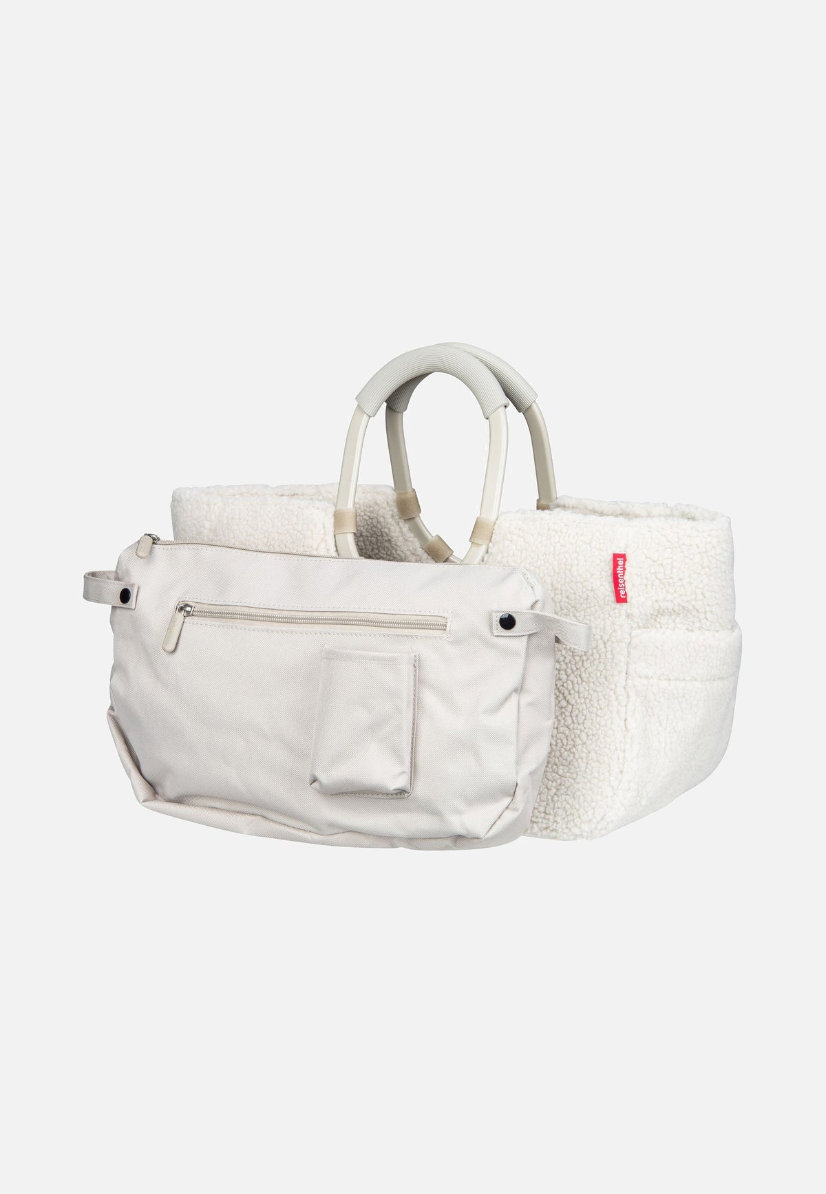 reisenthel Loopshopper M Teddy Sand Shopping Basket
