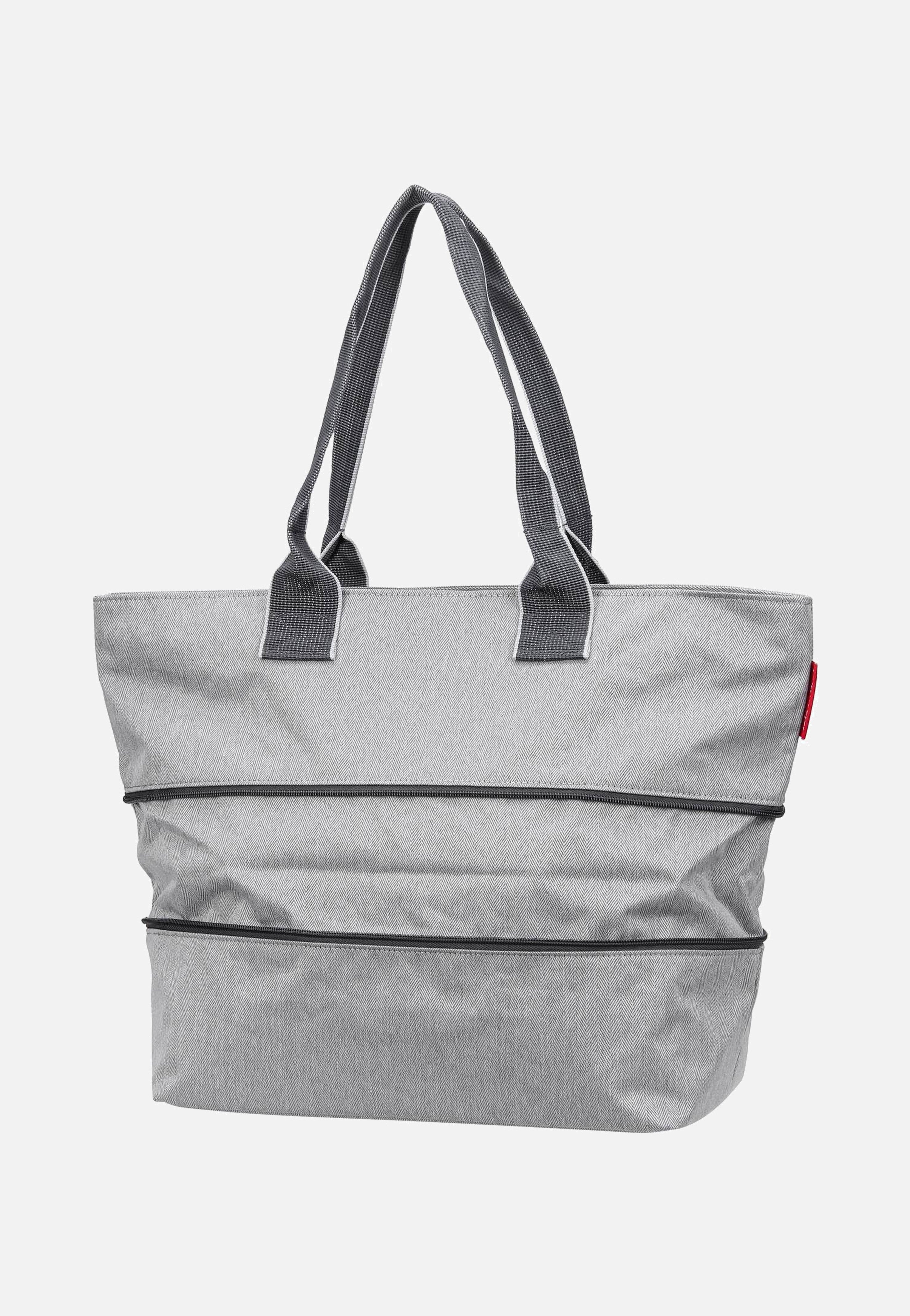 reisenthel shopper e1 Herringbone Grey Shopping Bag