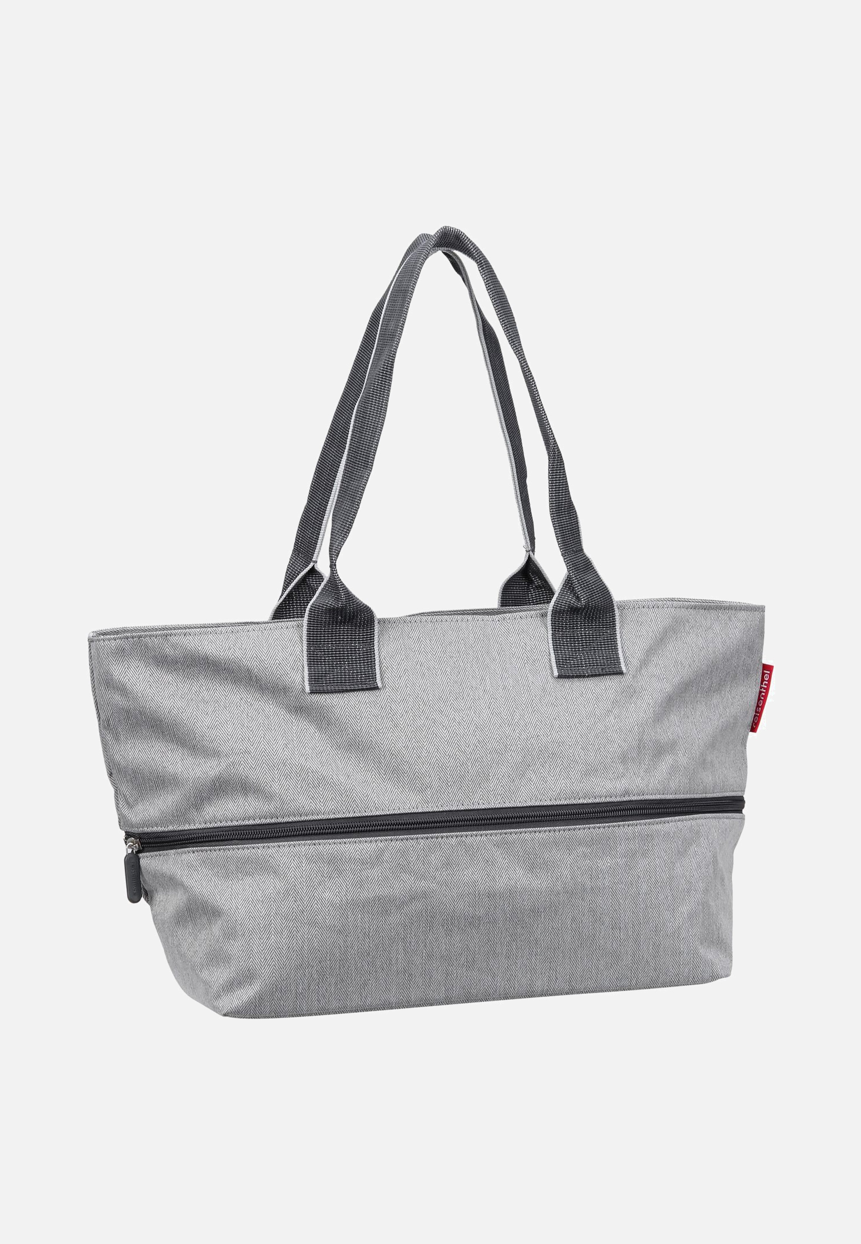 reisenthel shopper e1 Herringbone Grey Shopping Bag