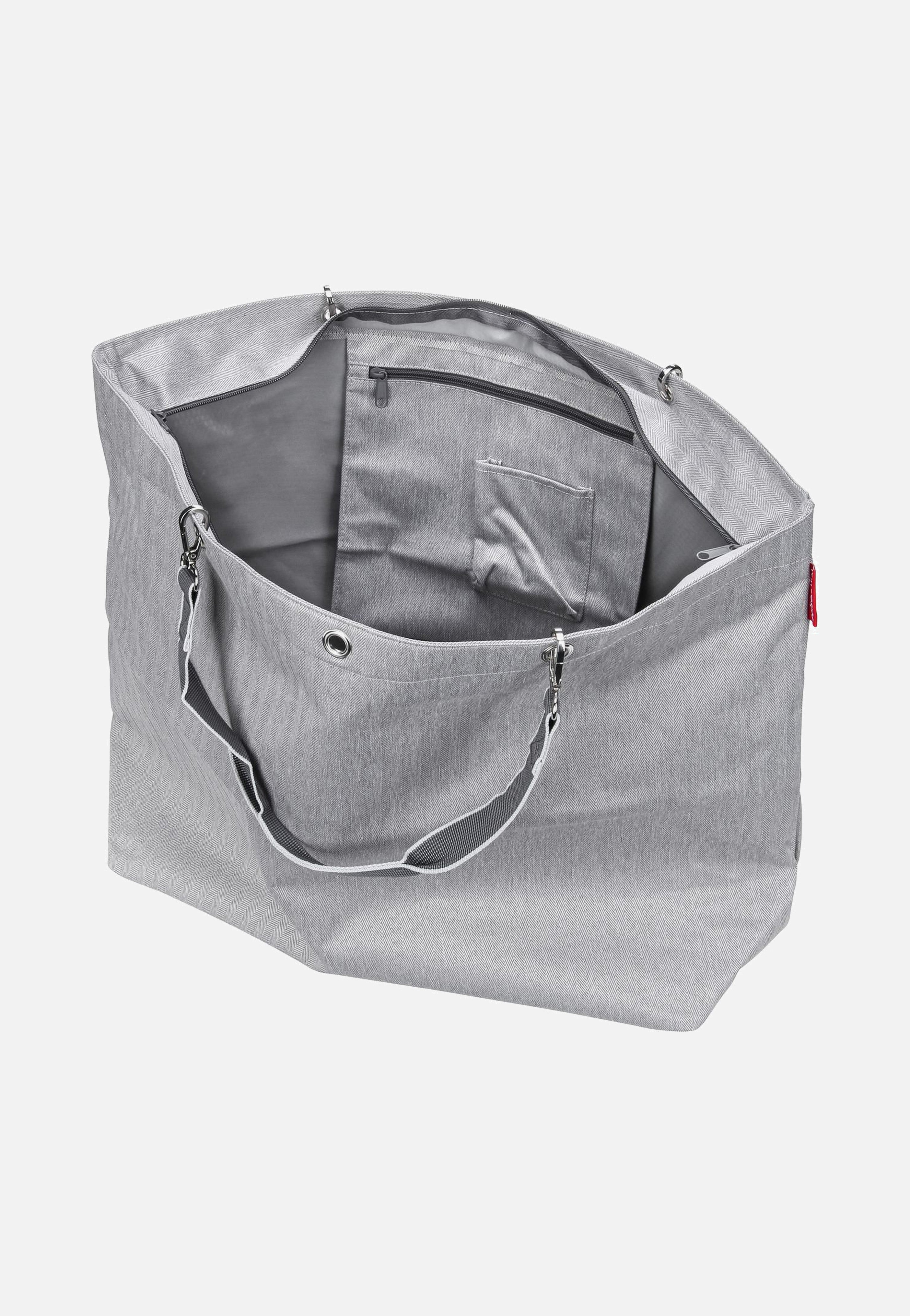 reisenthel shopper XL Herringbone Grey Shopping Bag