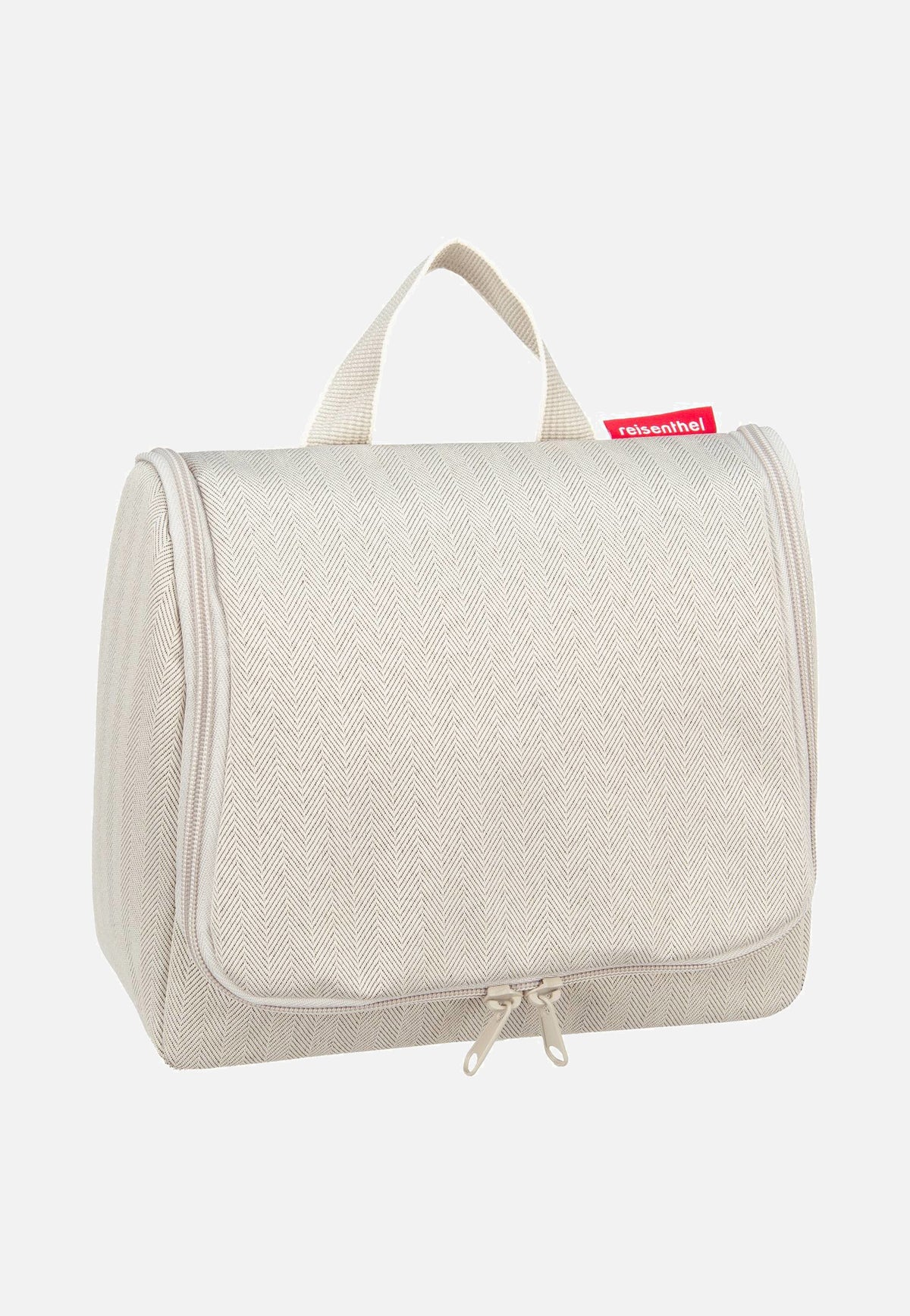 reisenthel Toiletbag L Herringbone Sand Toilettas