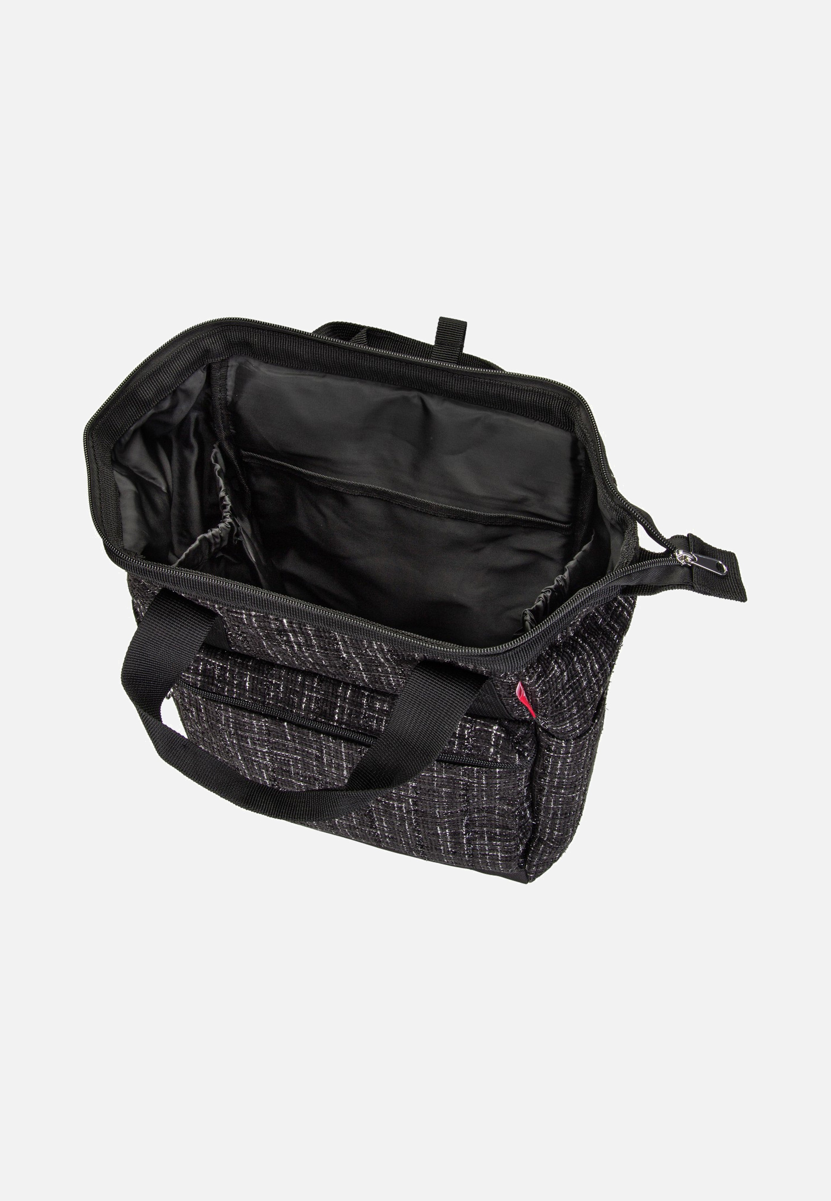 reisenthel Allrounder R Bouclé Black Backpack