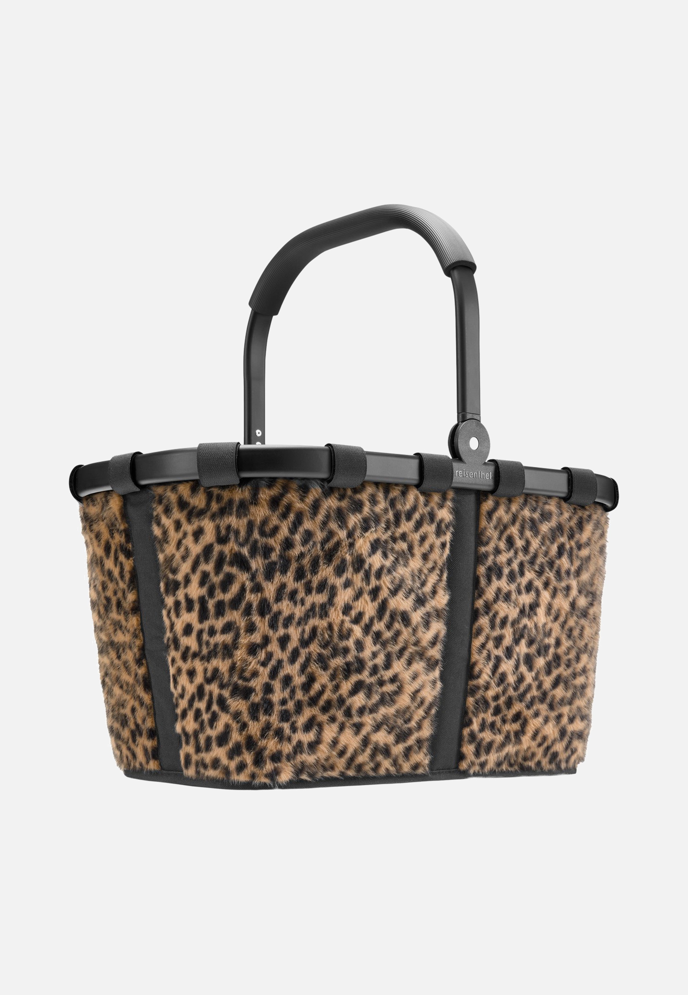 reisenthel Carrybag Leo Fake Fur Shopping Basket