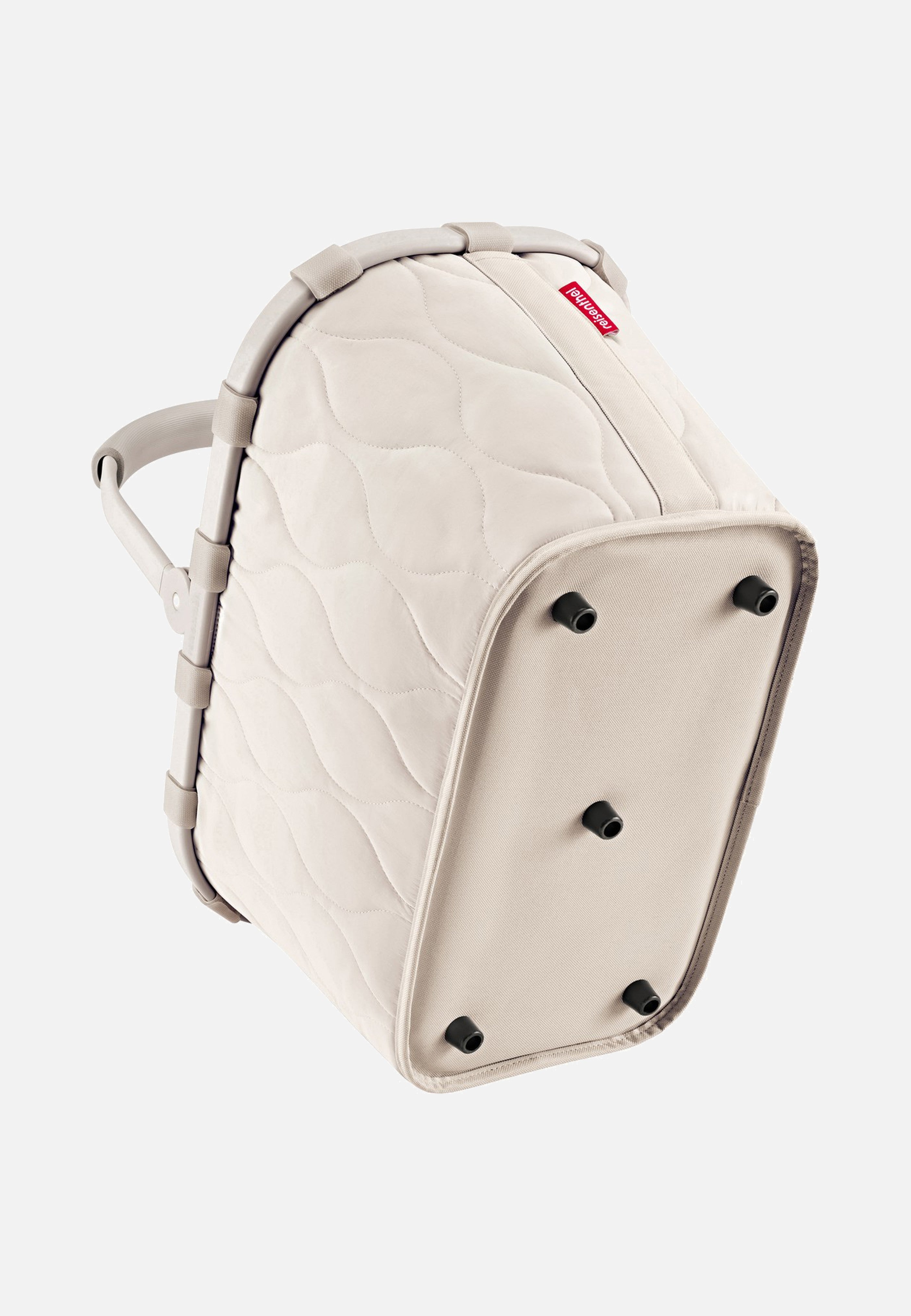 reisenthel Carrybag Puffer Stone Shopping Basket