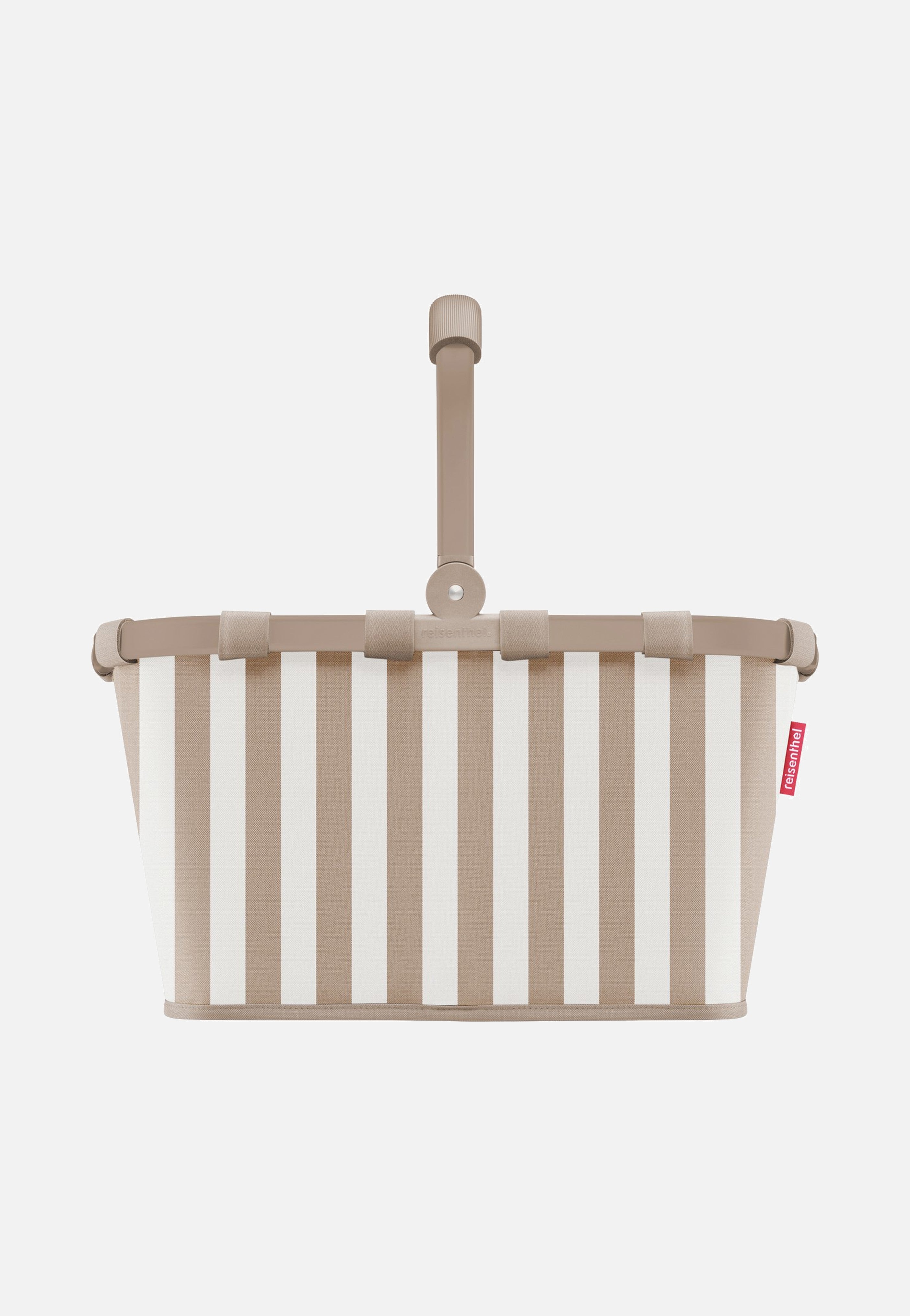 reisenthel - Carrybag Summerstripes Coffee - Shopping Basket | Neutral-Image