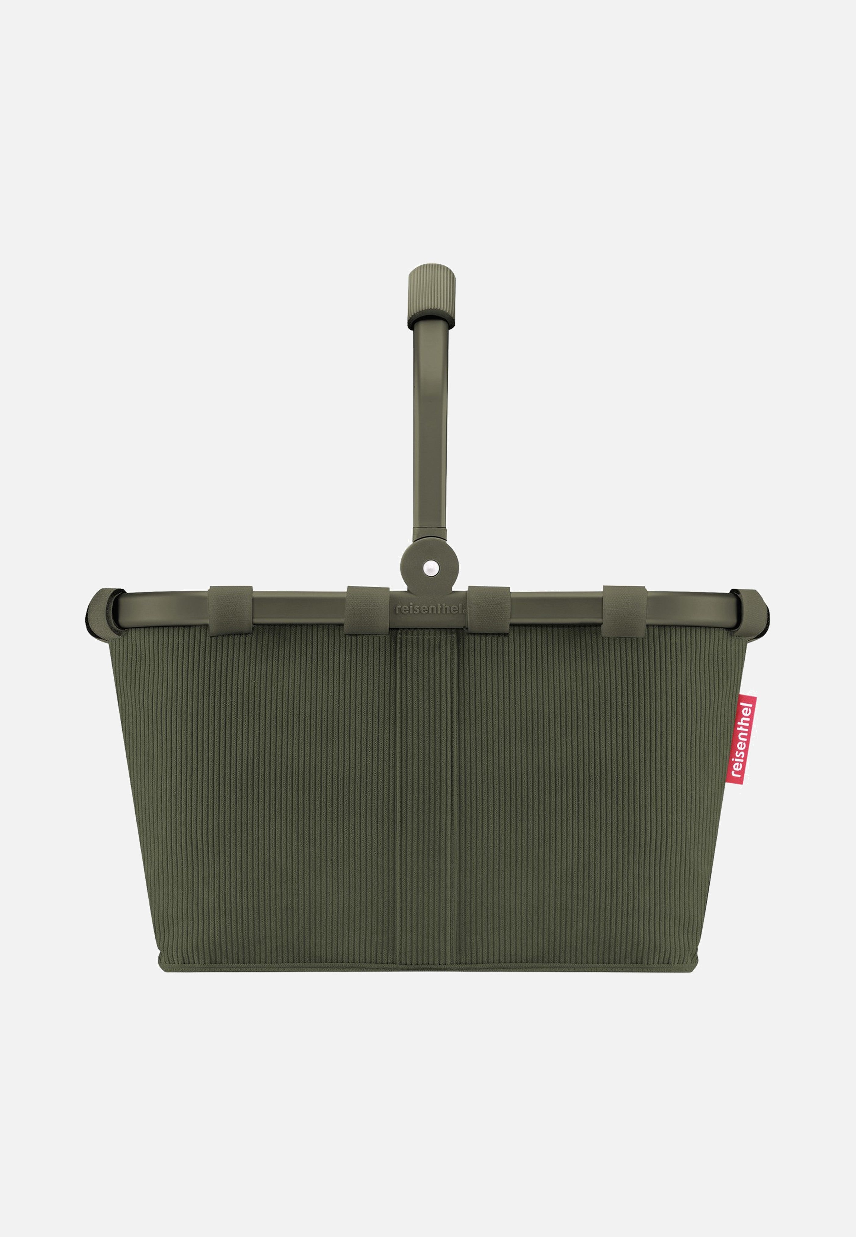 reisenthel Carrybag XS Cord Dark Matcha Shopping Basket