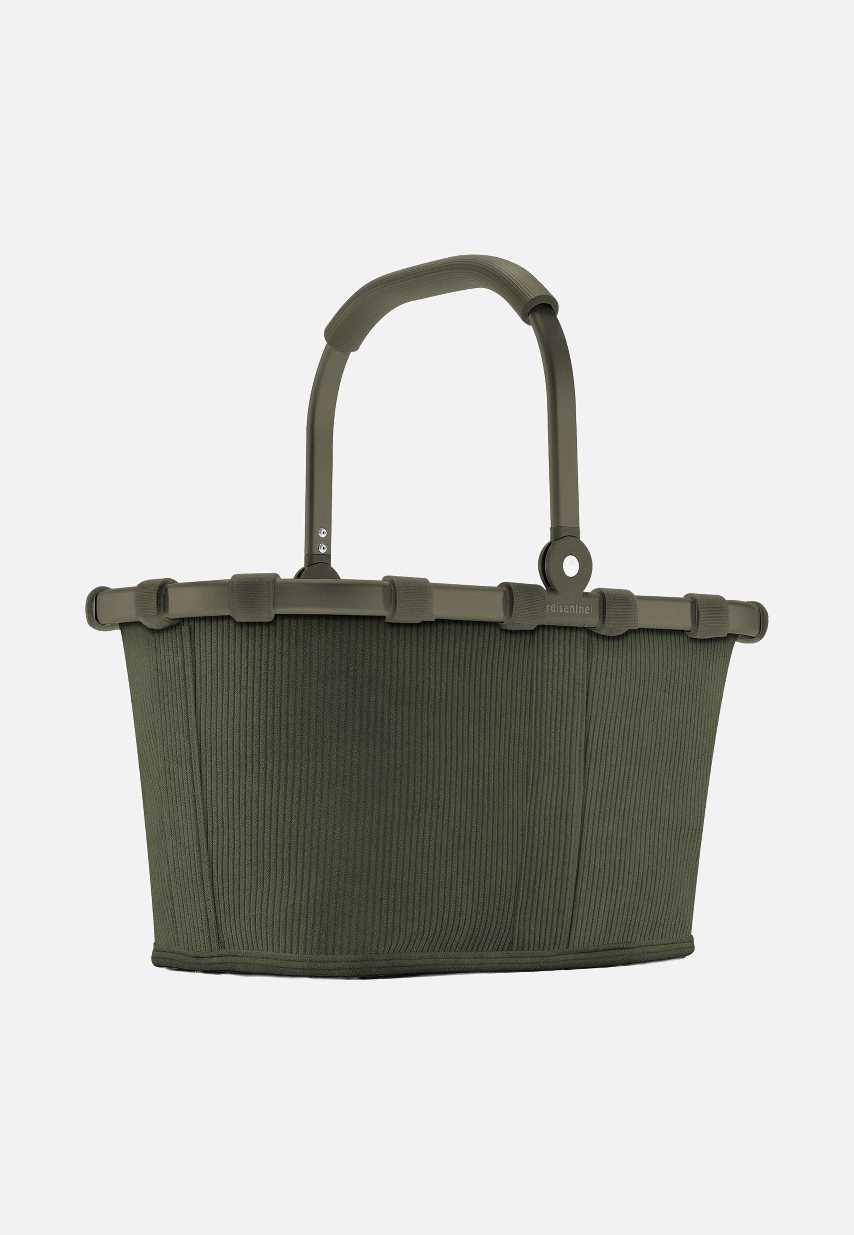 reisenthel Carrybag XS Cord Dark Matcha Shopping Basket