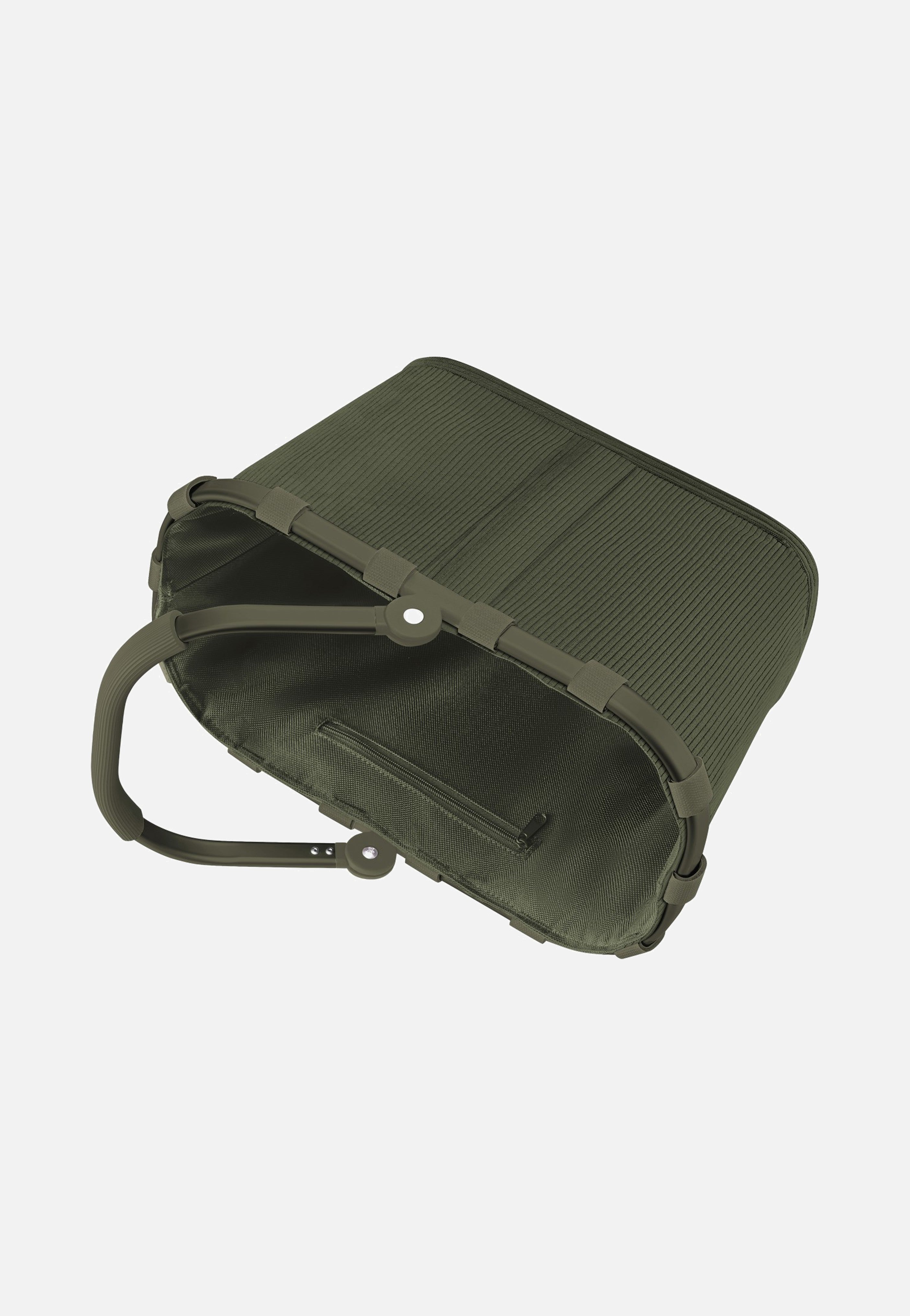 reisenthel Carrybag XS Cord Dark Matcha Shopping Basket
