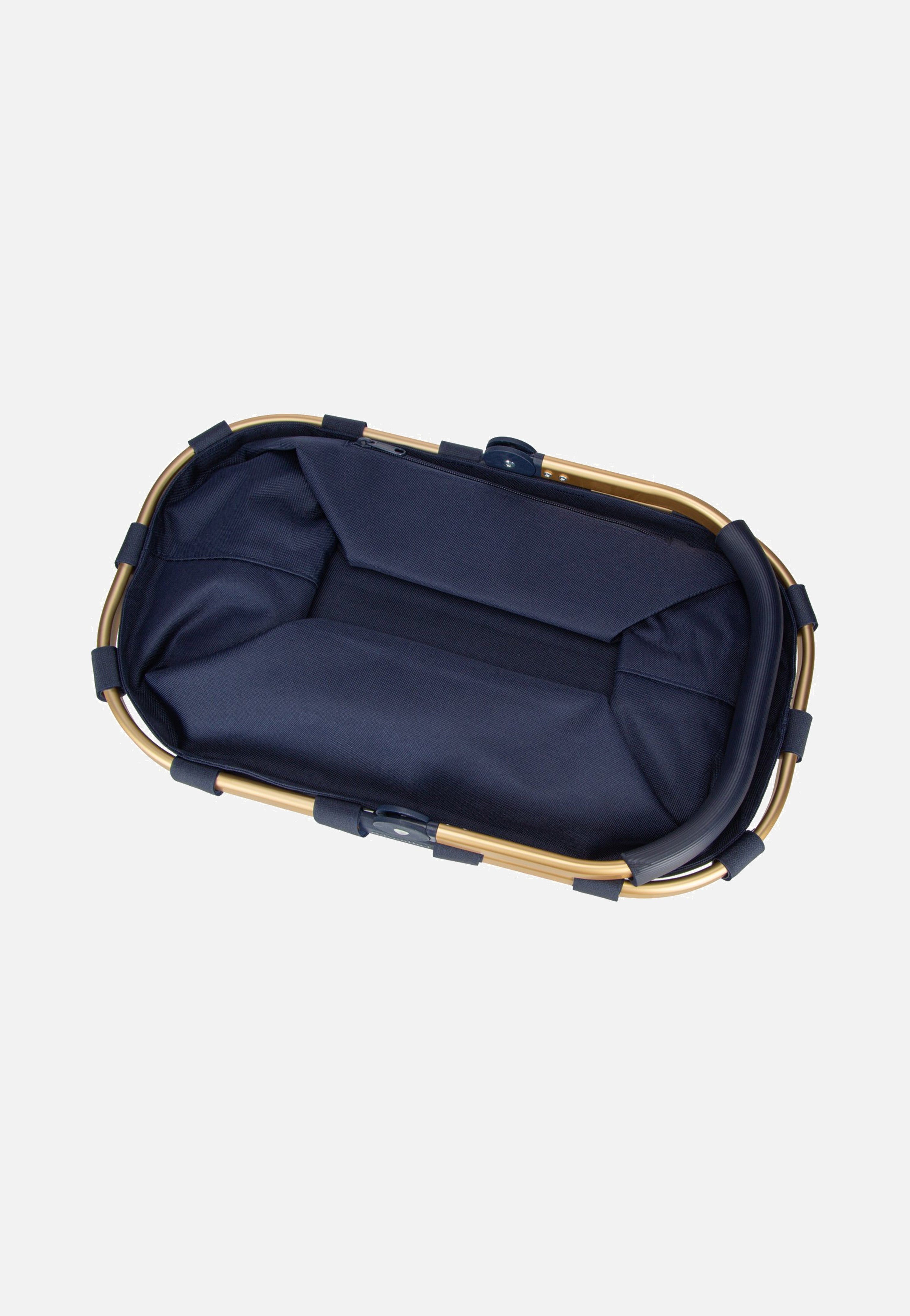 reisenthel Carrybag Midnight Gold Shopping Basket