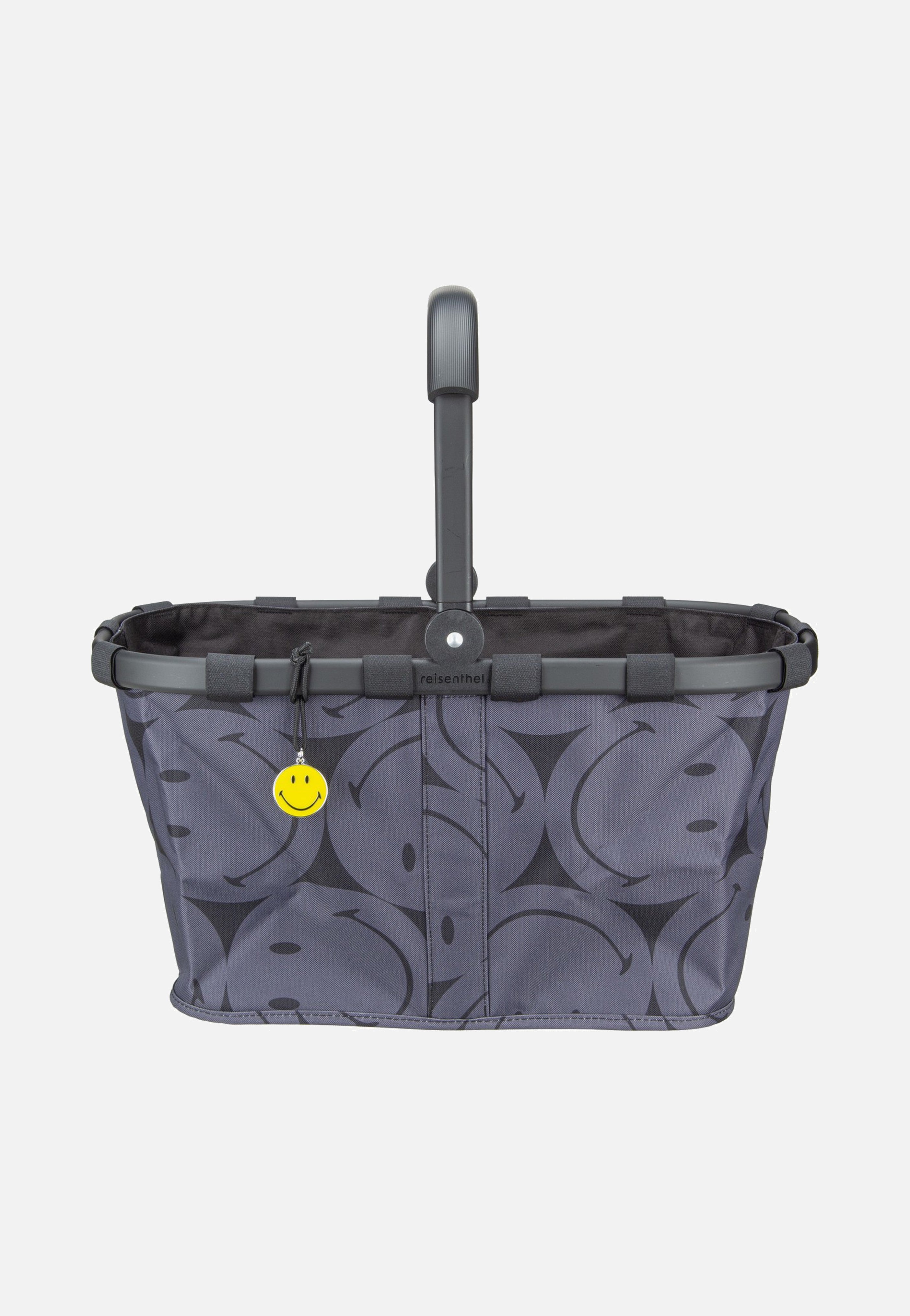 reisenthel Carrybag Smiley Grey Shopping Basket