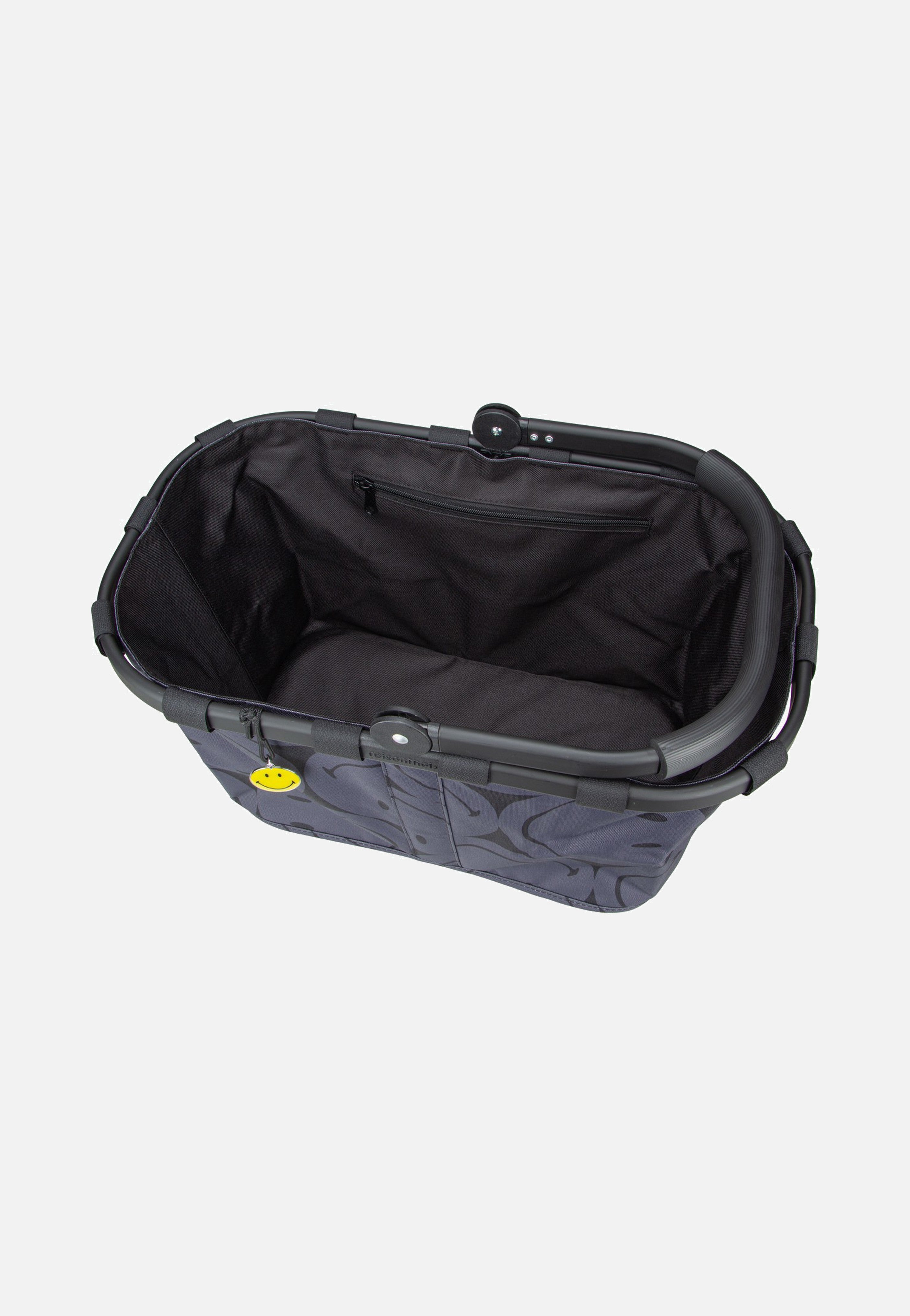 reisenthel Carrybag Smiley Grey Shopping Basket