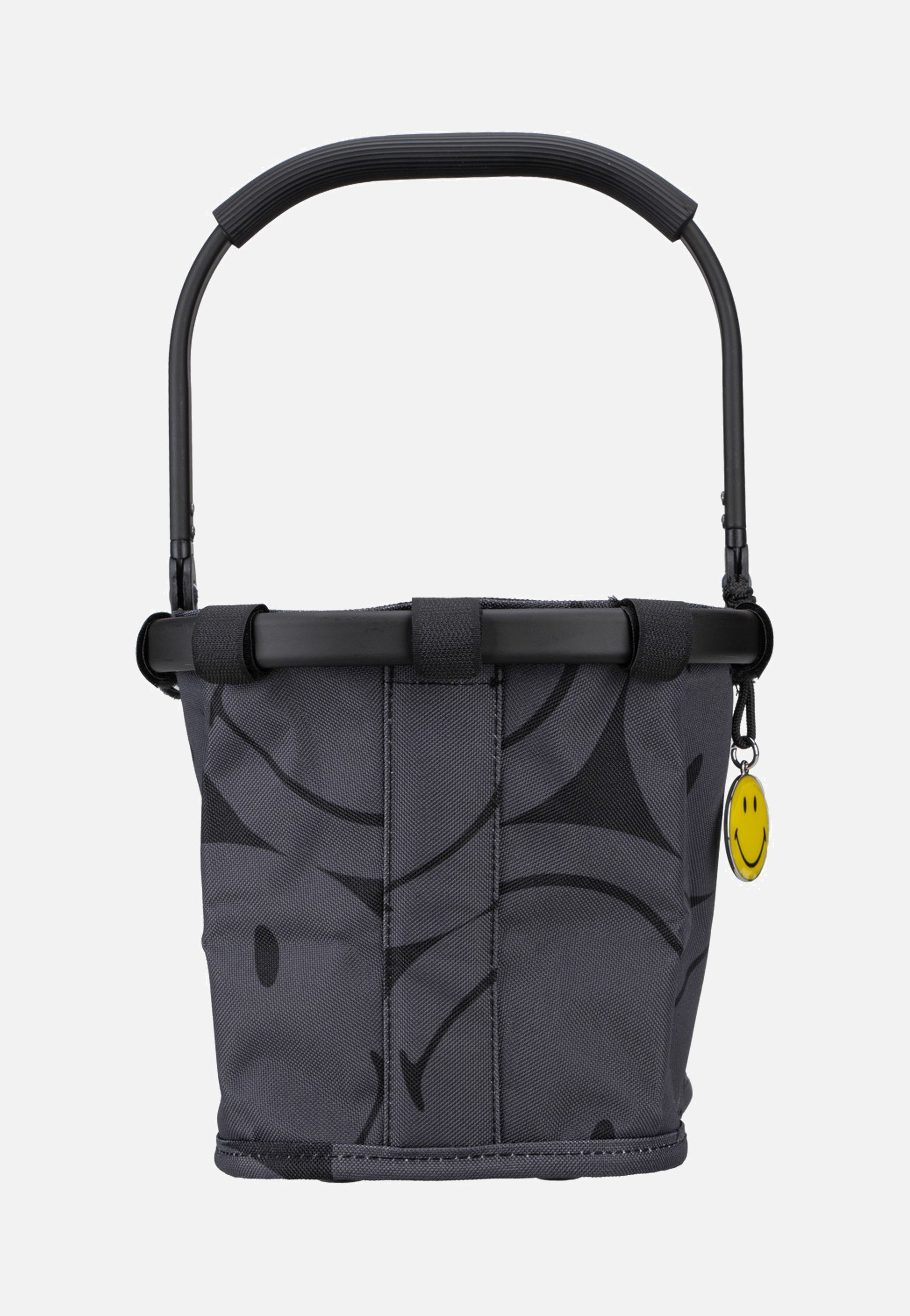 reisenthel Carrybag XS Smiley Grey Shopping Basket
