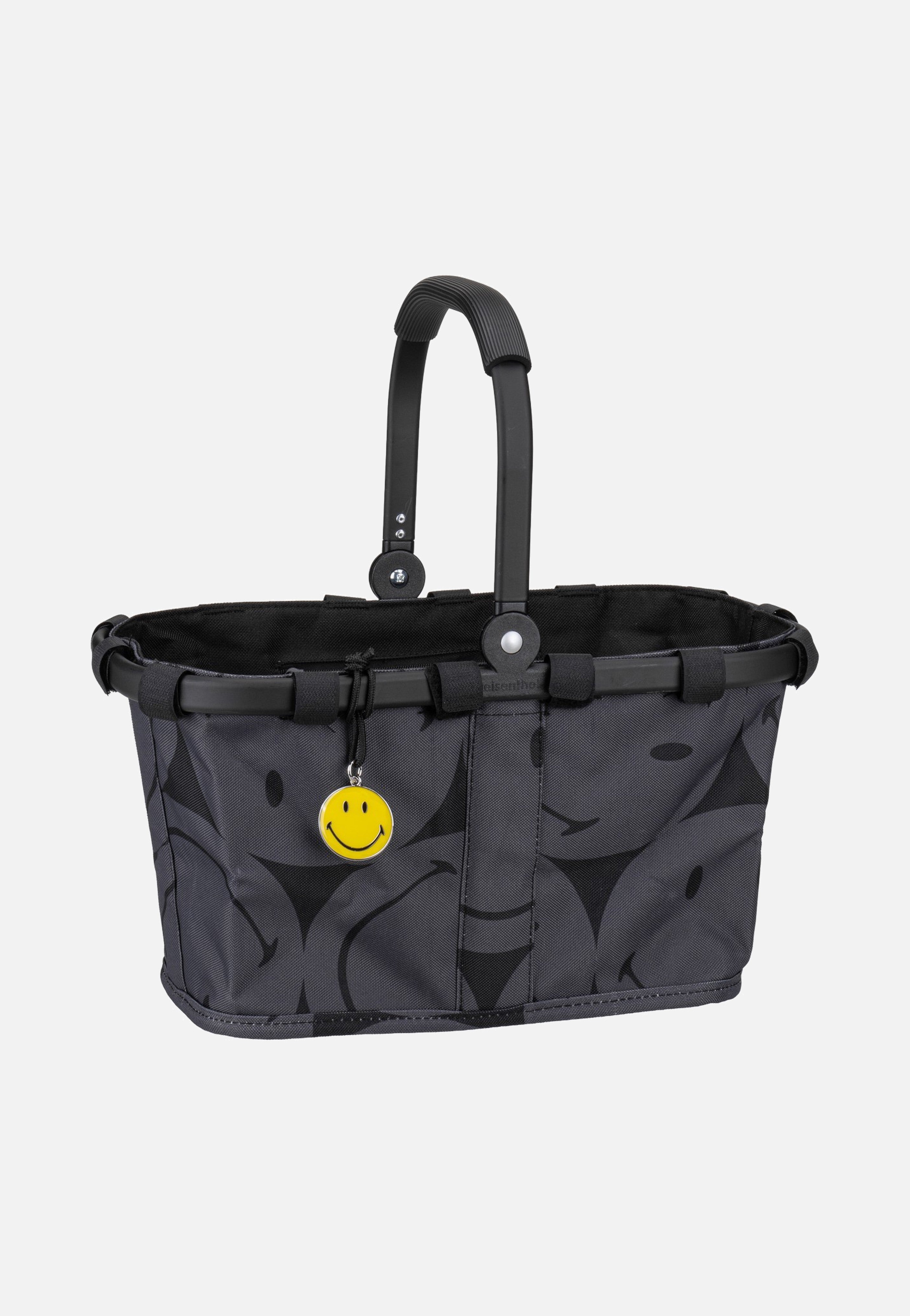 reisenthel Carrybag XS Smiley Grey Shopping Basket