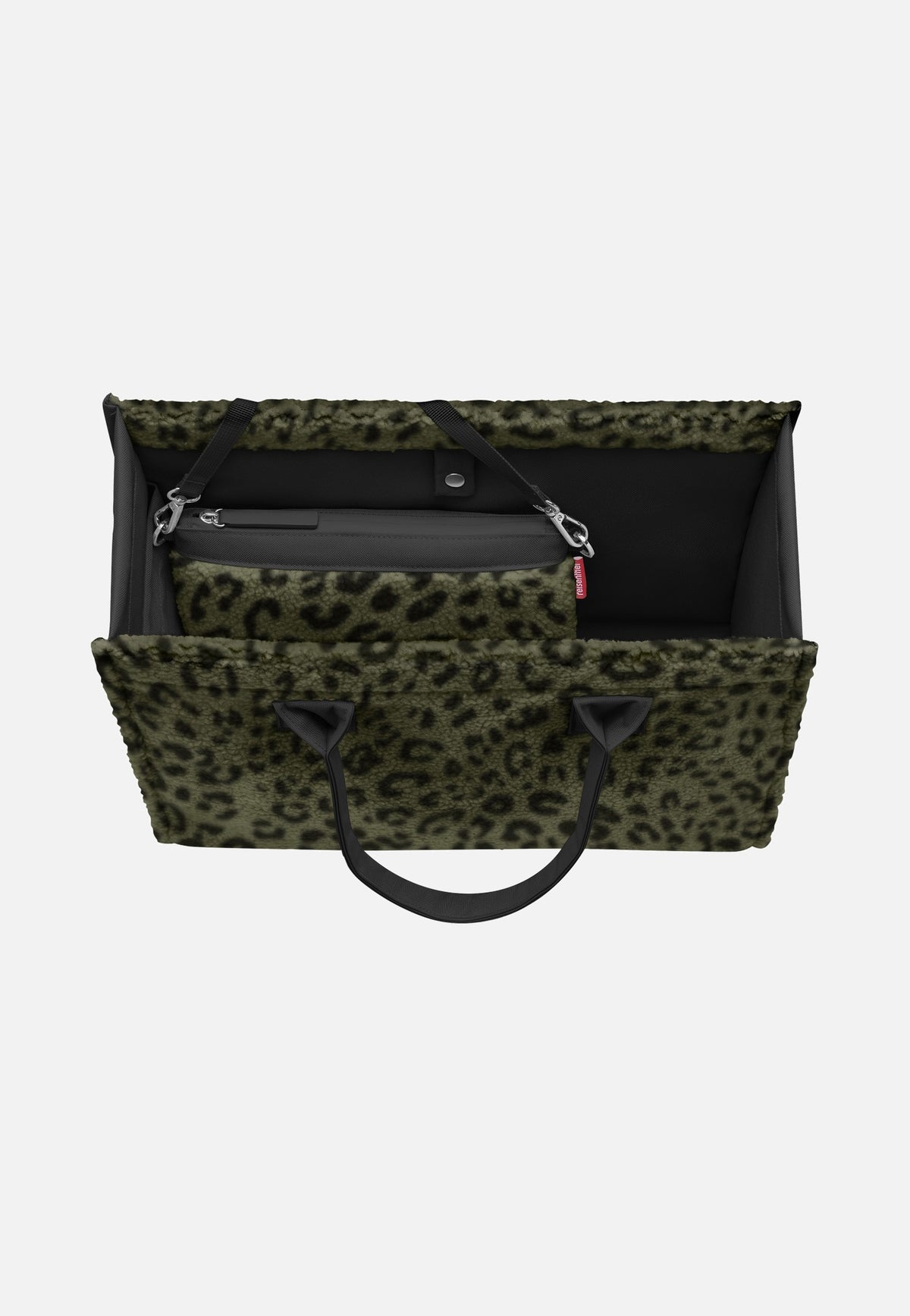 reisenthel Daily Shopper Teddy Leo Olive Borsa tote