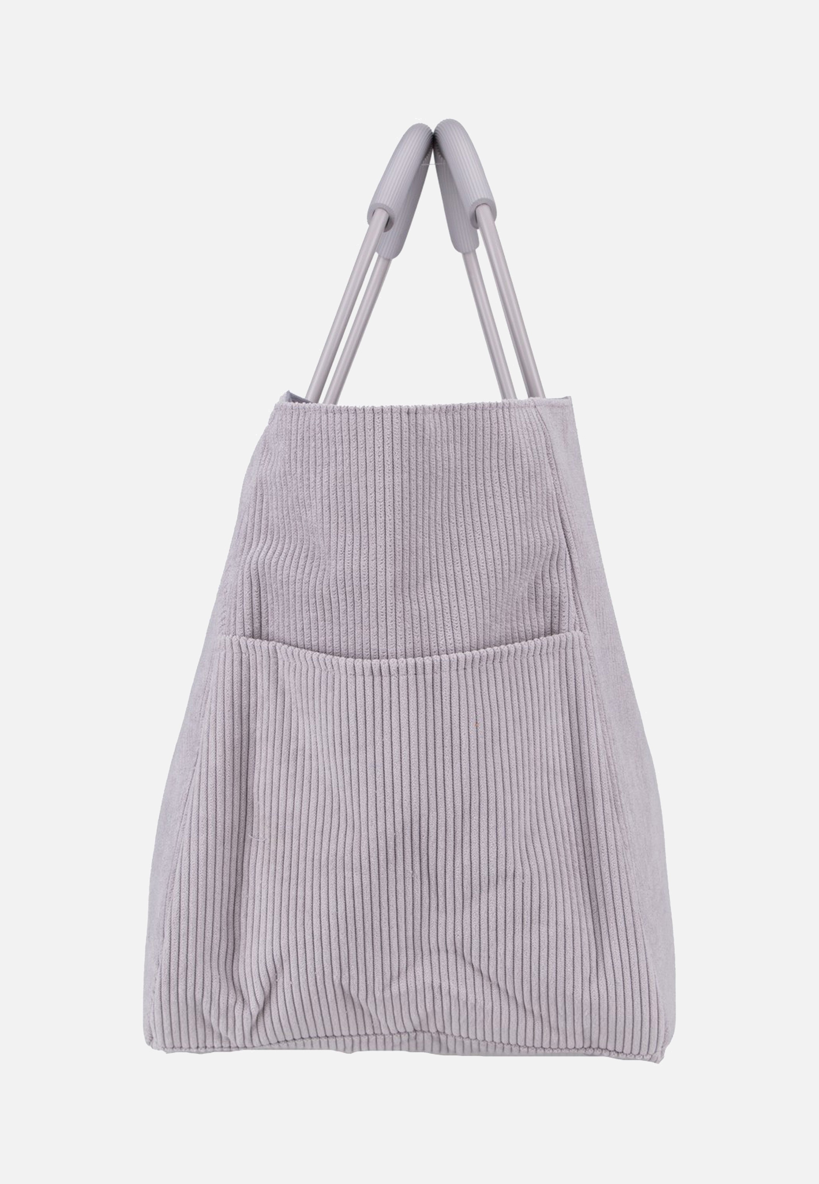 reisenthel Loopshopper L Cord Grey Shopping Basket