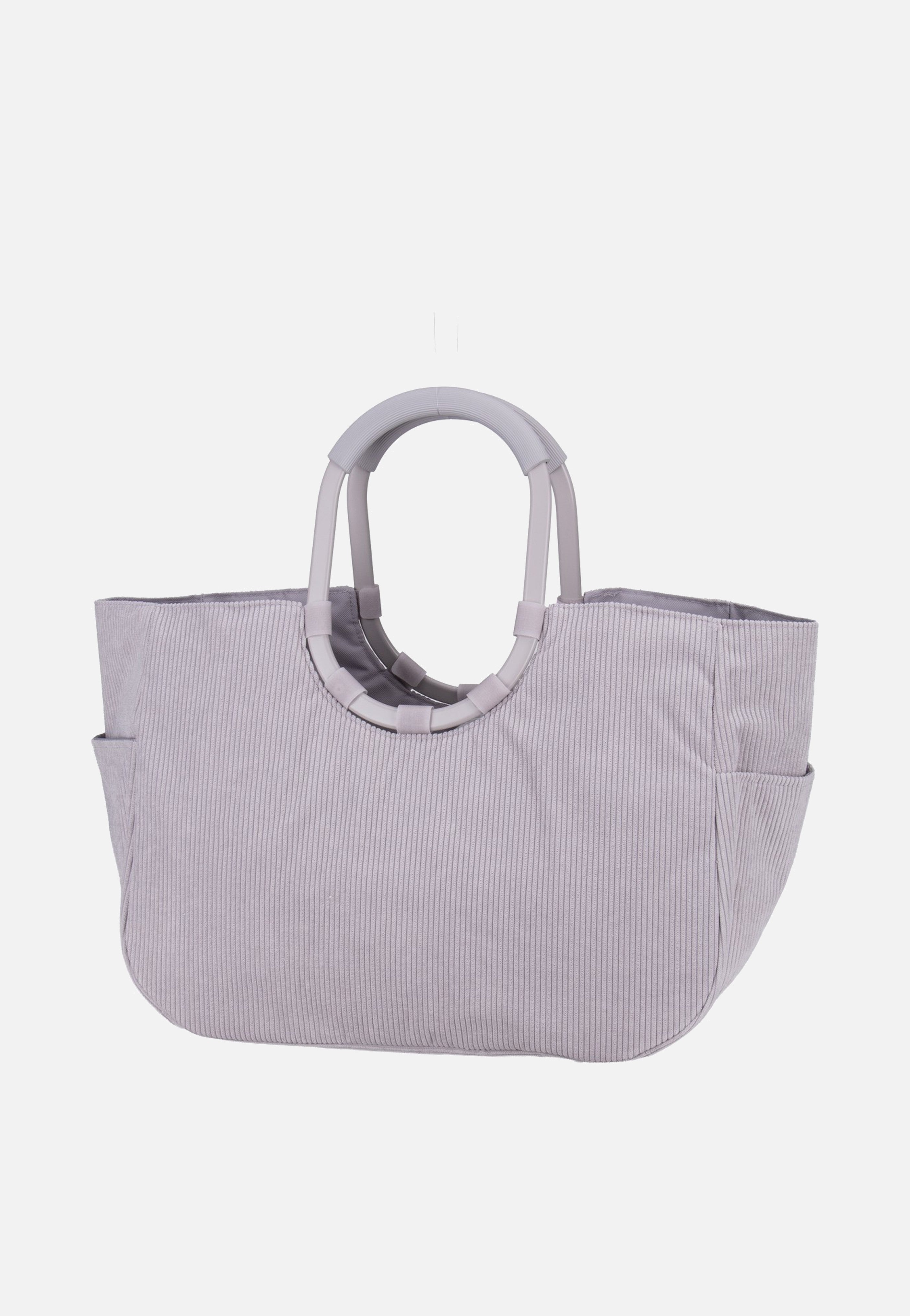 reisenthel Loopshopper L Cord Grey Shopping Basket