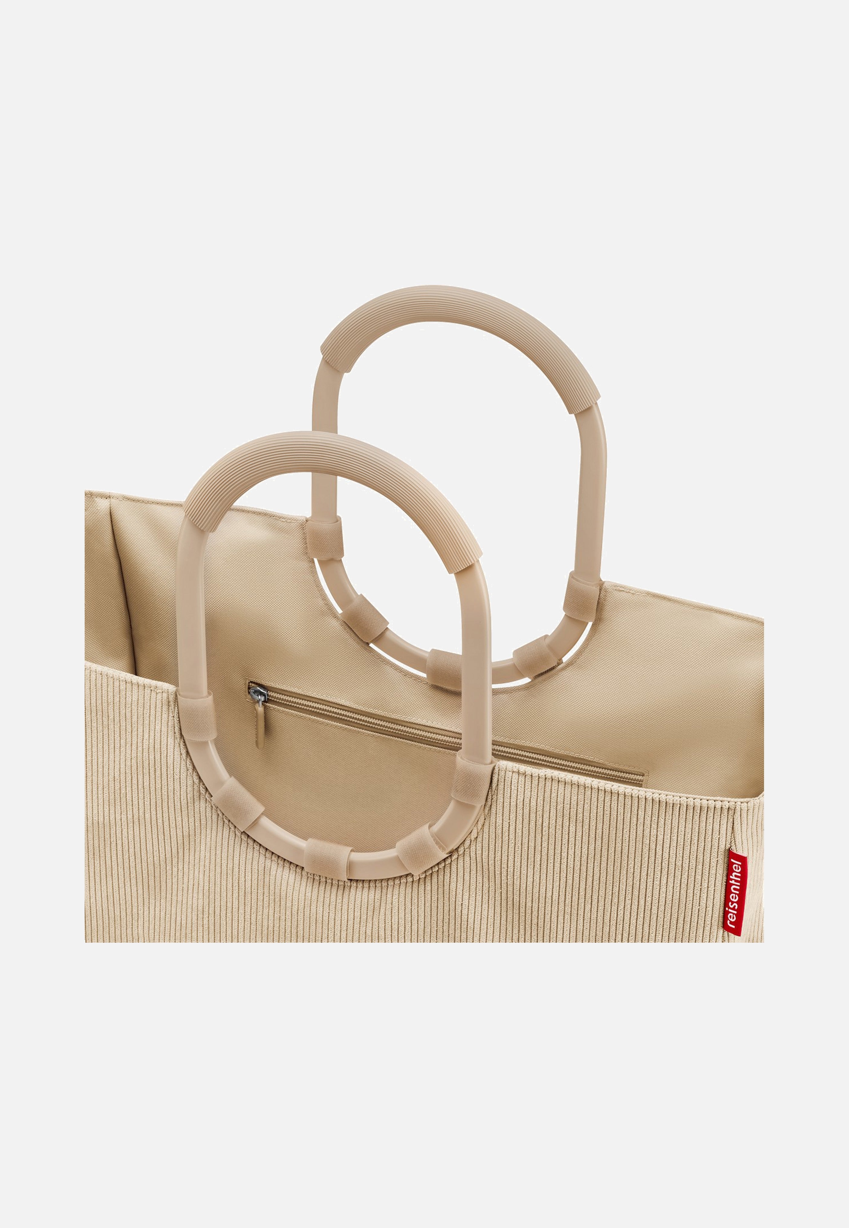 reisenthel Loopshopper L Frame Cord Sand Shopping Basket