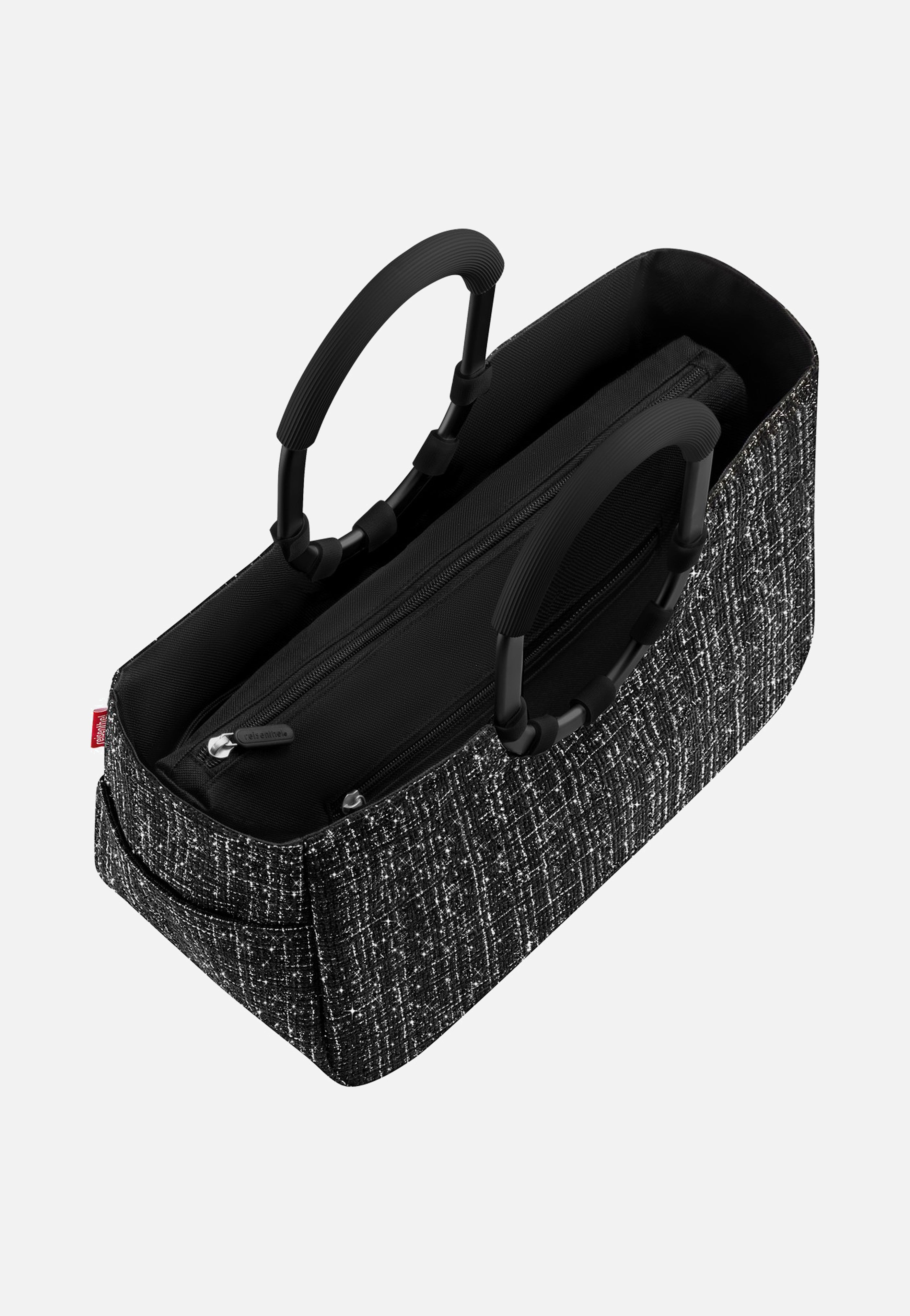 reisenthel Loopshopper M Bouclé Black Winkelmandje