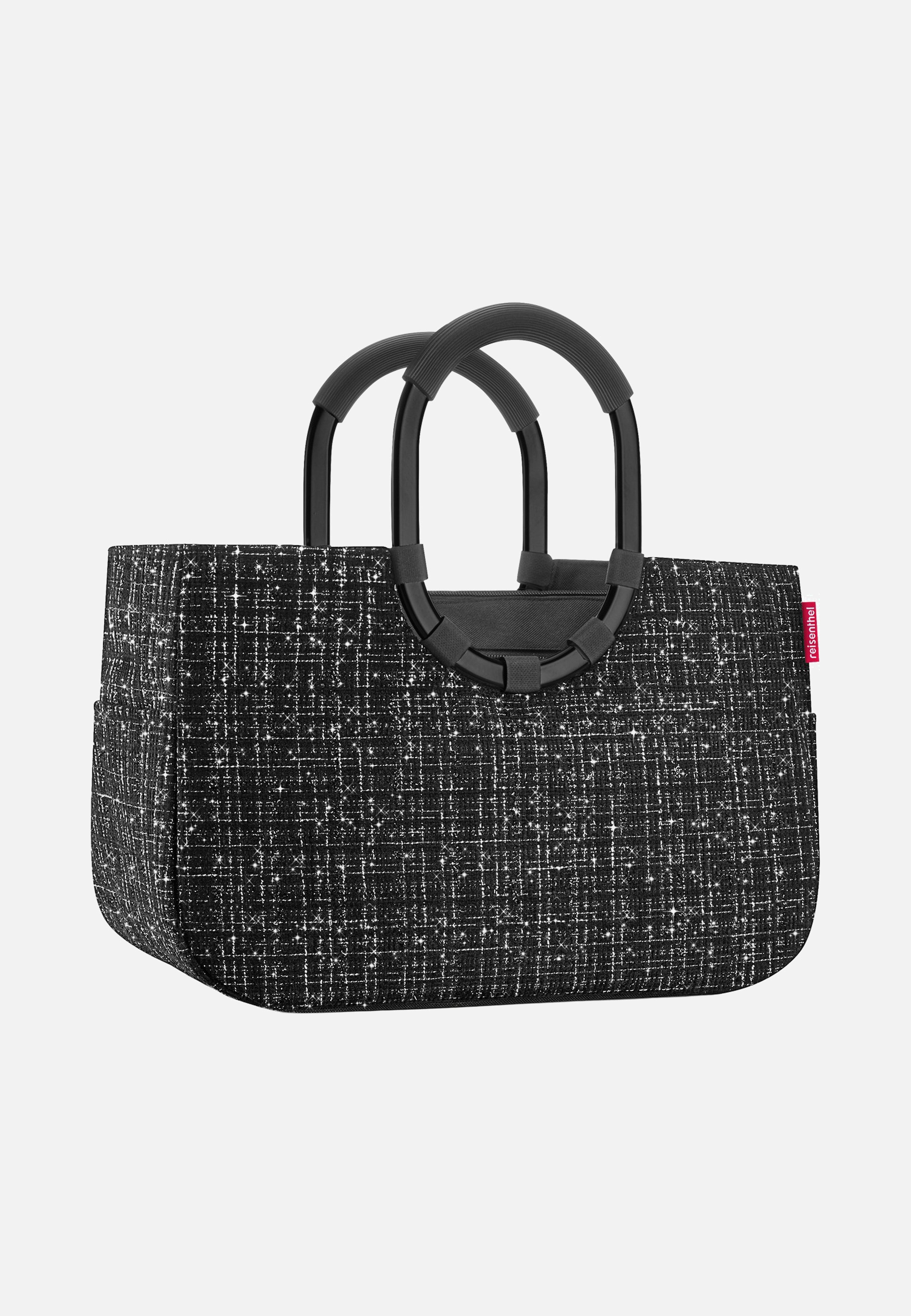 reisenthel Loopshopper M Bouclé Black Winkelmandje