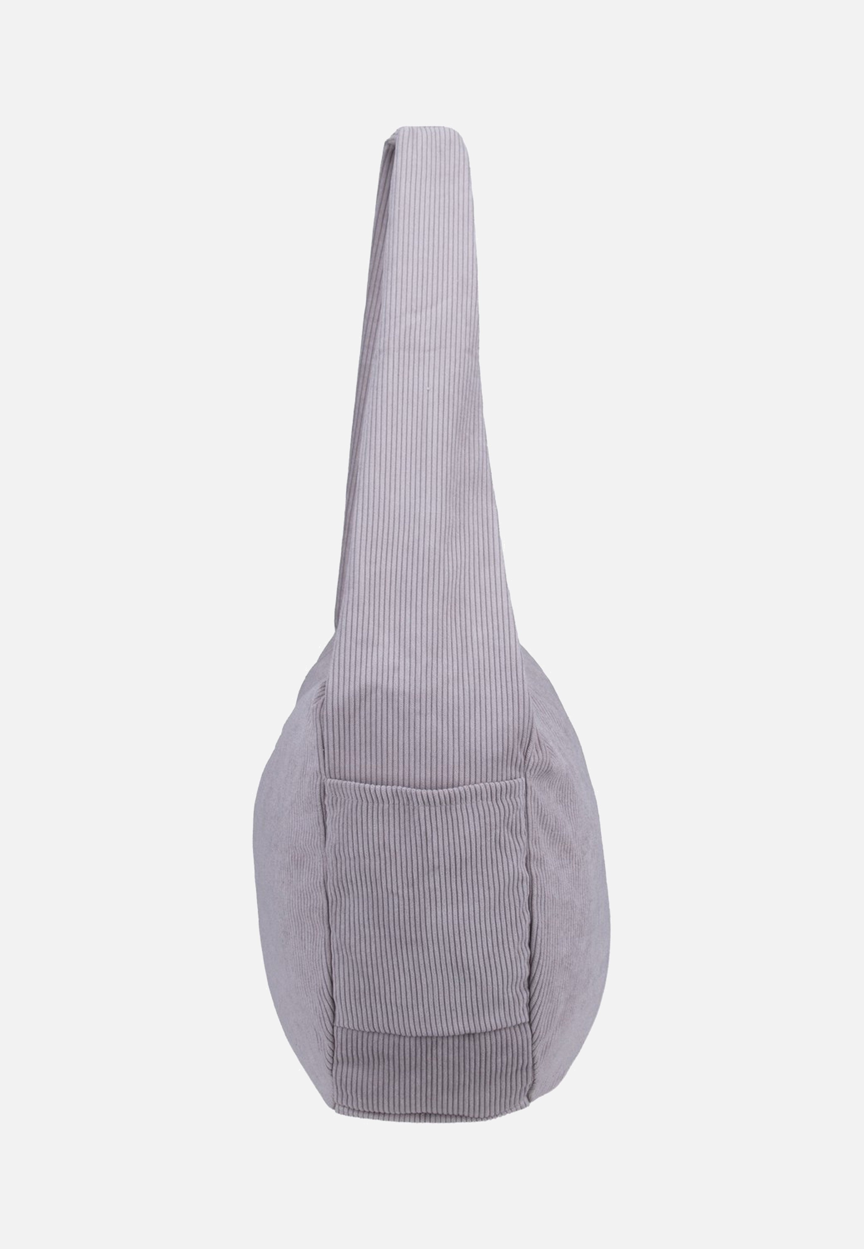 reisenthel Moonbag Cord Grey Hobo Bag