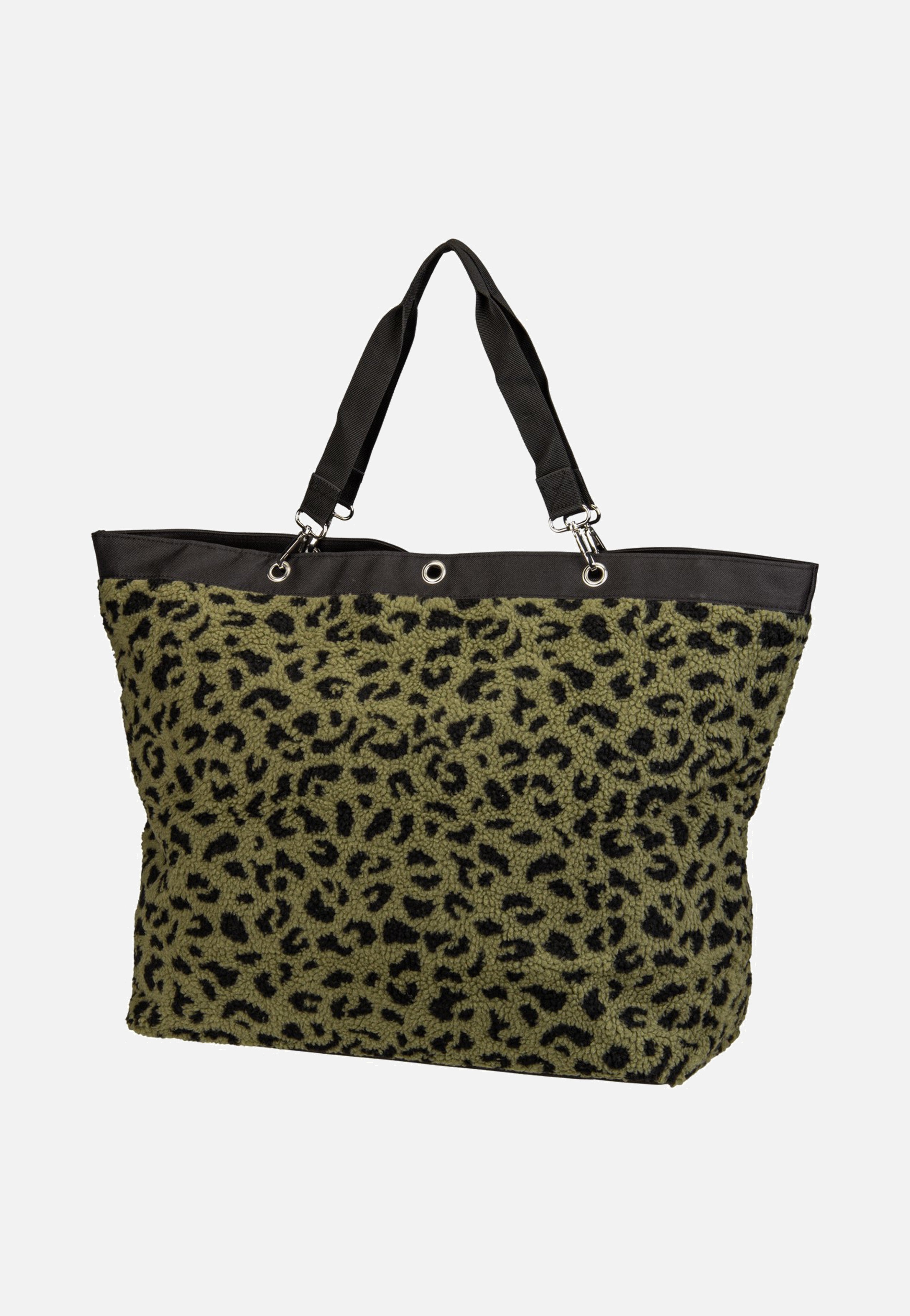 reisenthel Shopper XL Teddy Leo Olive Shopping Bag