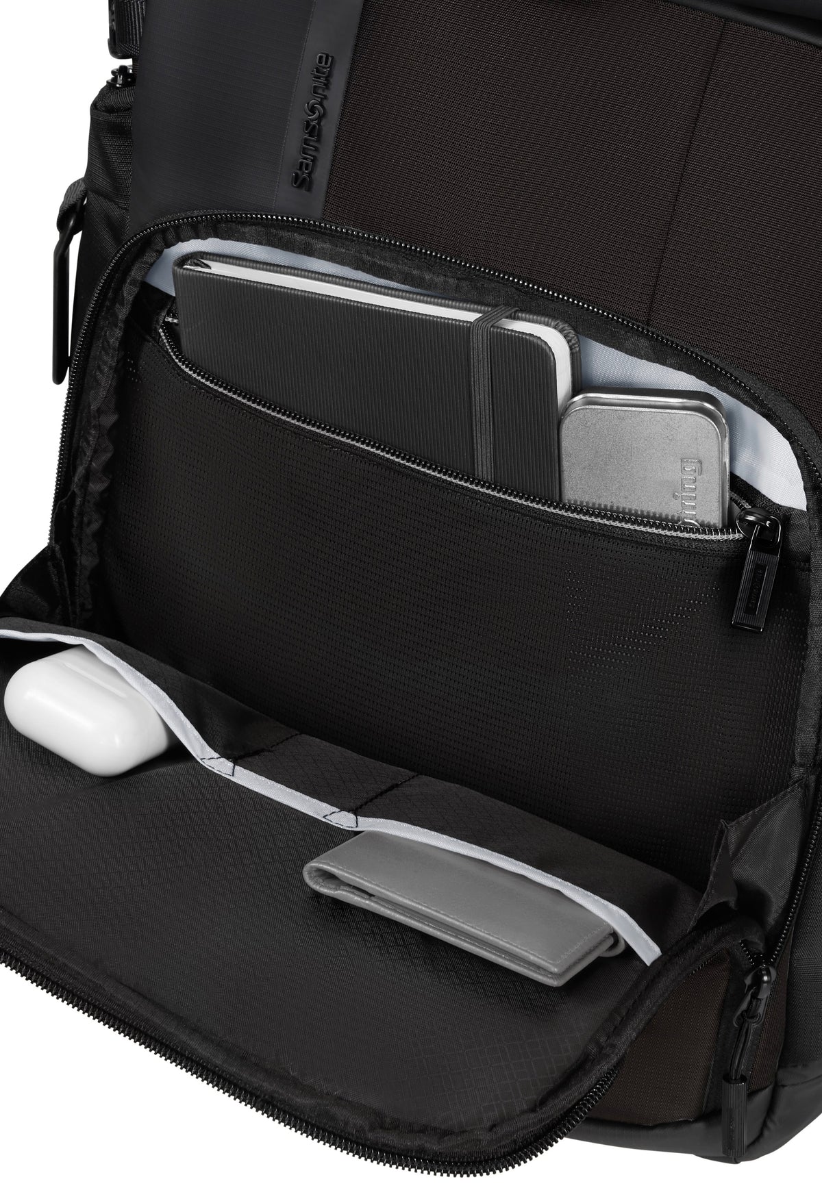Samsonite Biz2Go 2.0 Rolltop 15.6" Black Rolltop Backpack