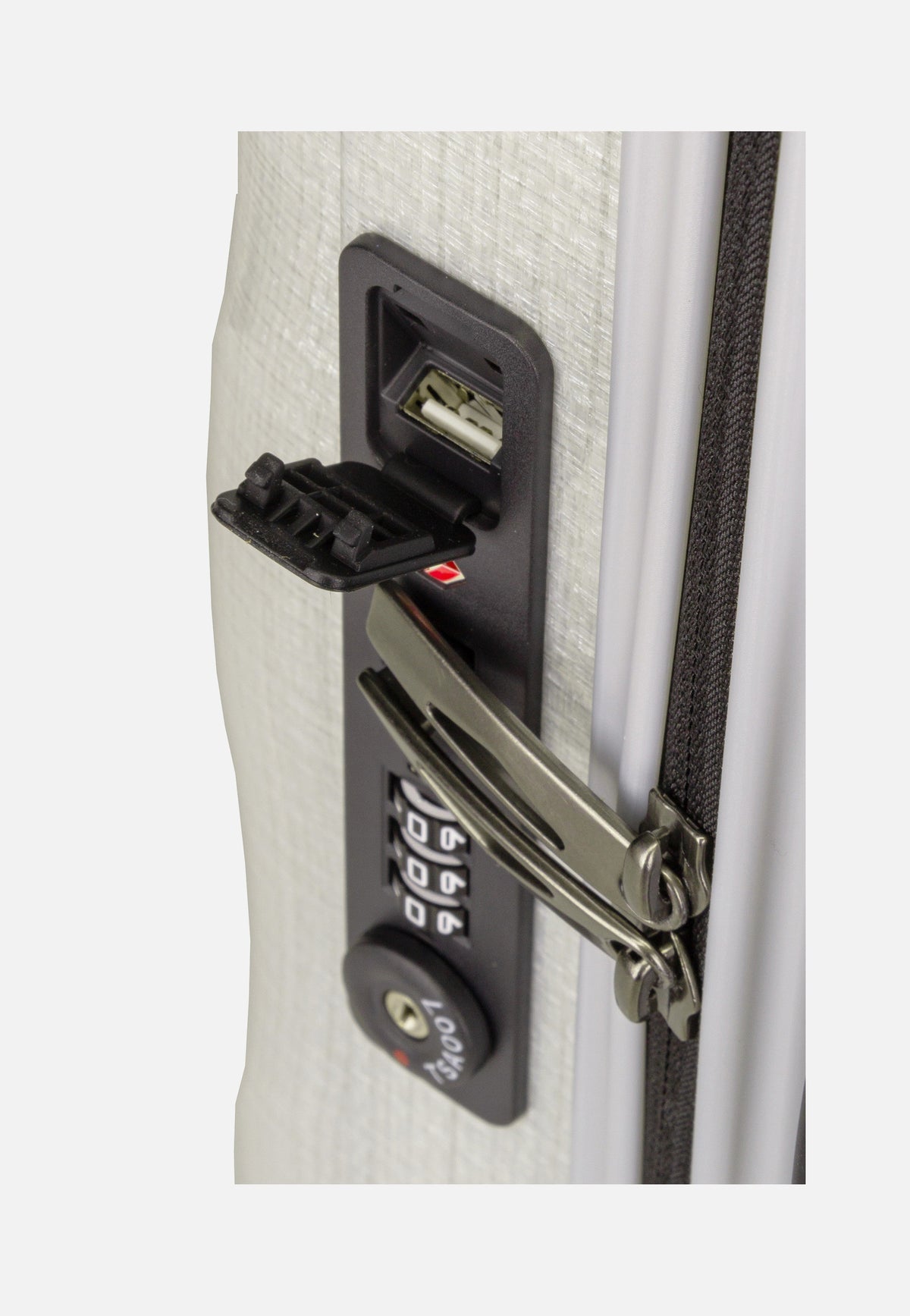 Samsonite C-Lite Spinner 55 Off White Valise