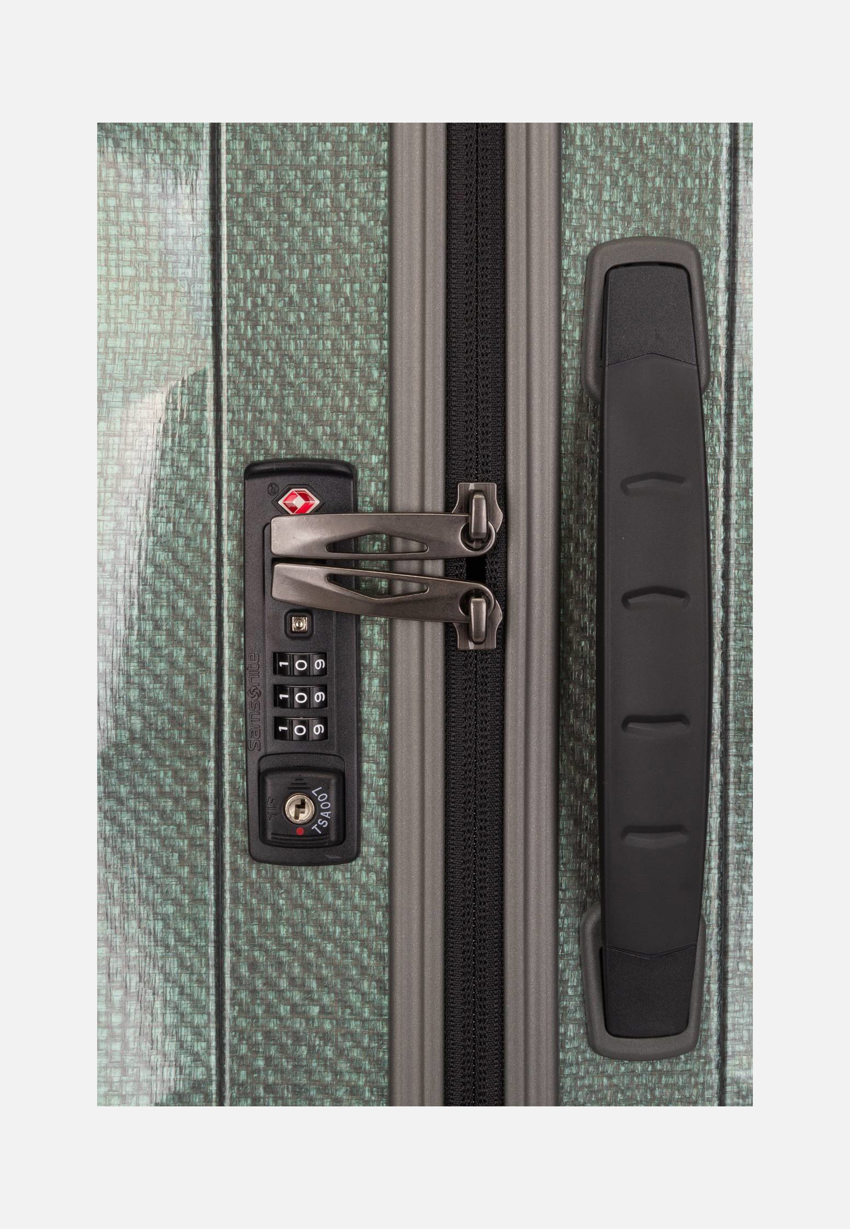 Samsonite C-Lite Spinner 69 Metallic Green Suitcase
