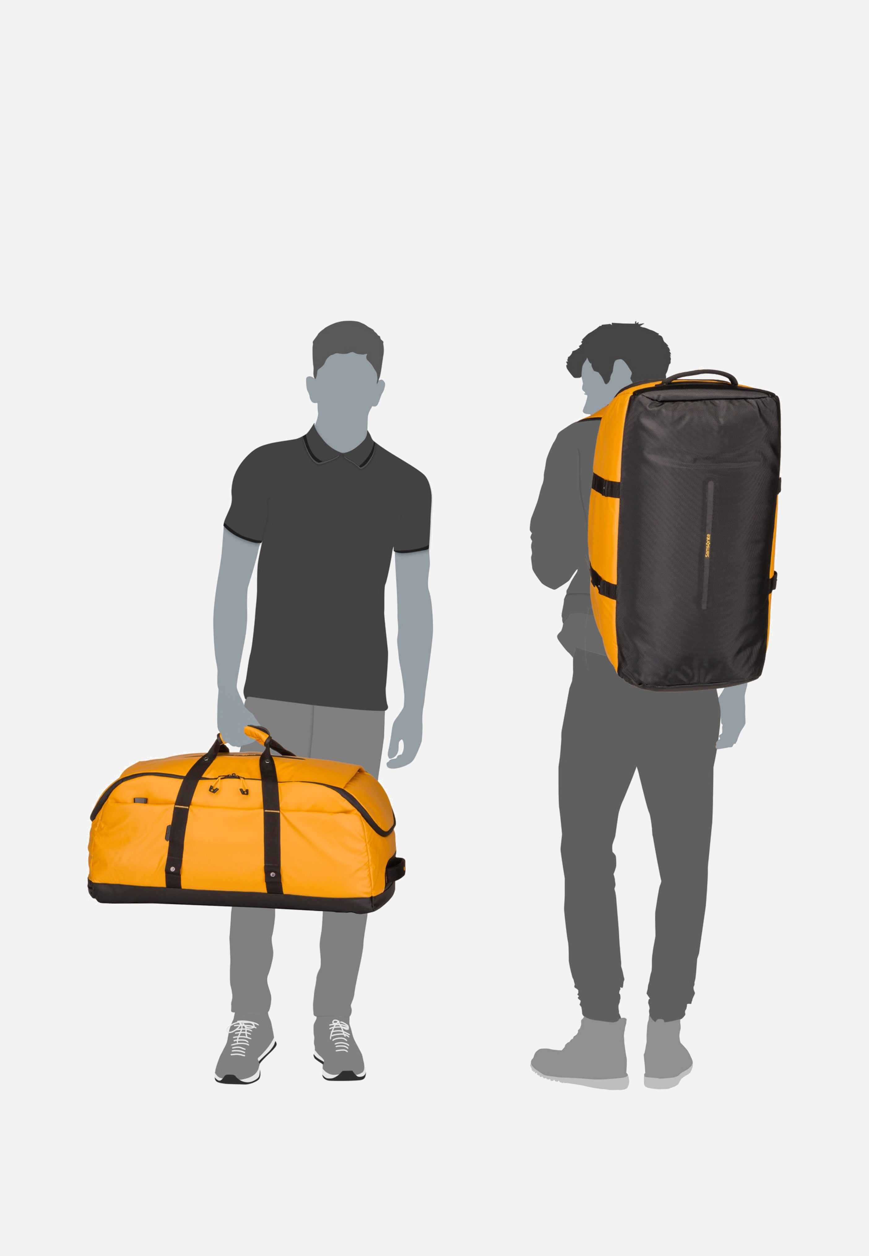 Samsonite Ecodiver Duffle L Yellow Dufflebag