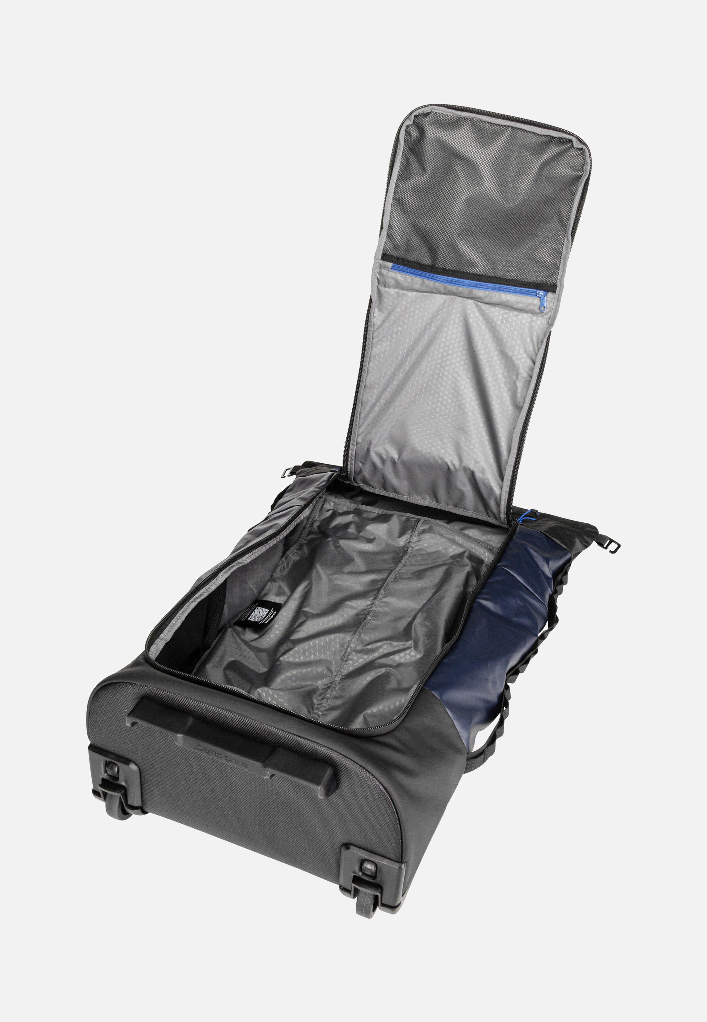 Samsonite Ecodiver Foldable Duffle/WH 4-in-1 Blue Nights Travel Bag