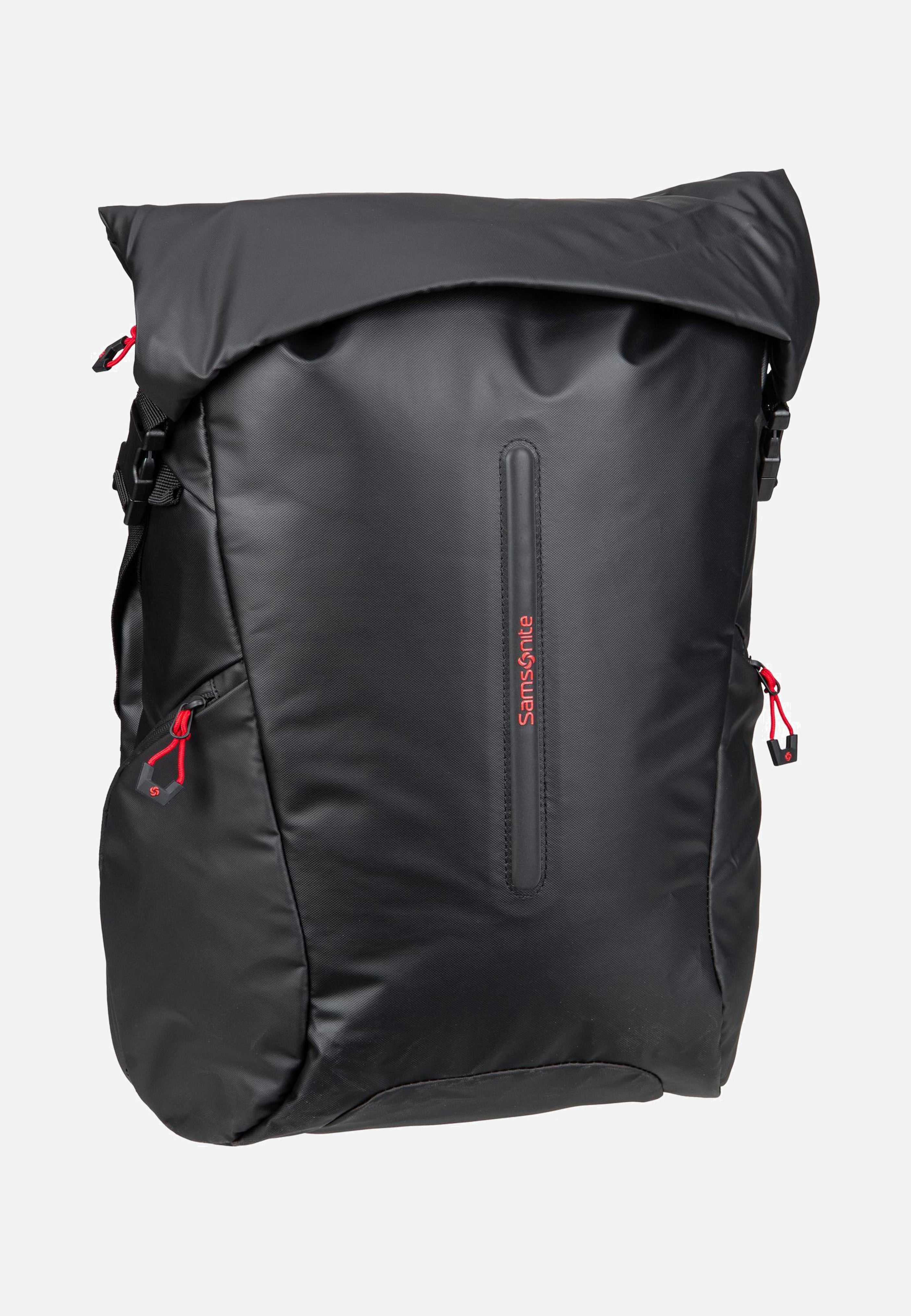 Samsonite Ecodiver Rolltop L Black - Rolltop Backpack