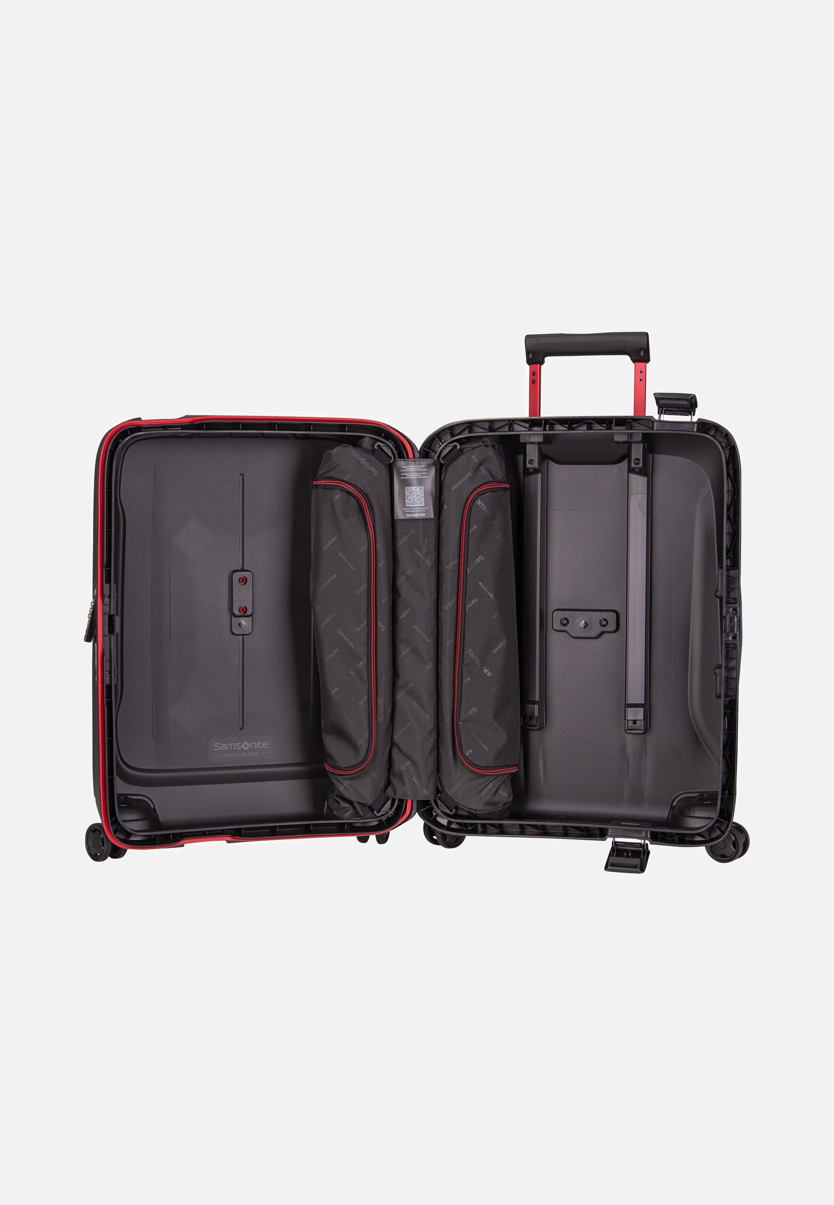 Samsonite - Essens Spinner 55 Charcoal/Red - Suitcase | Neutral-Image