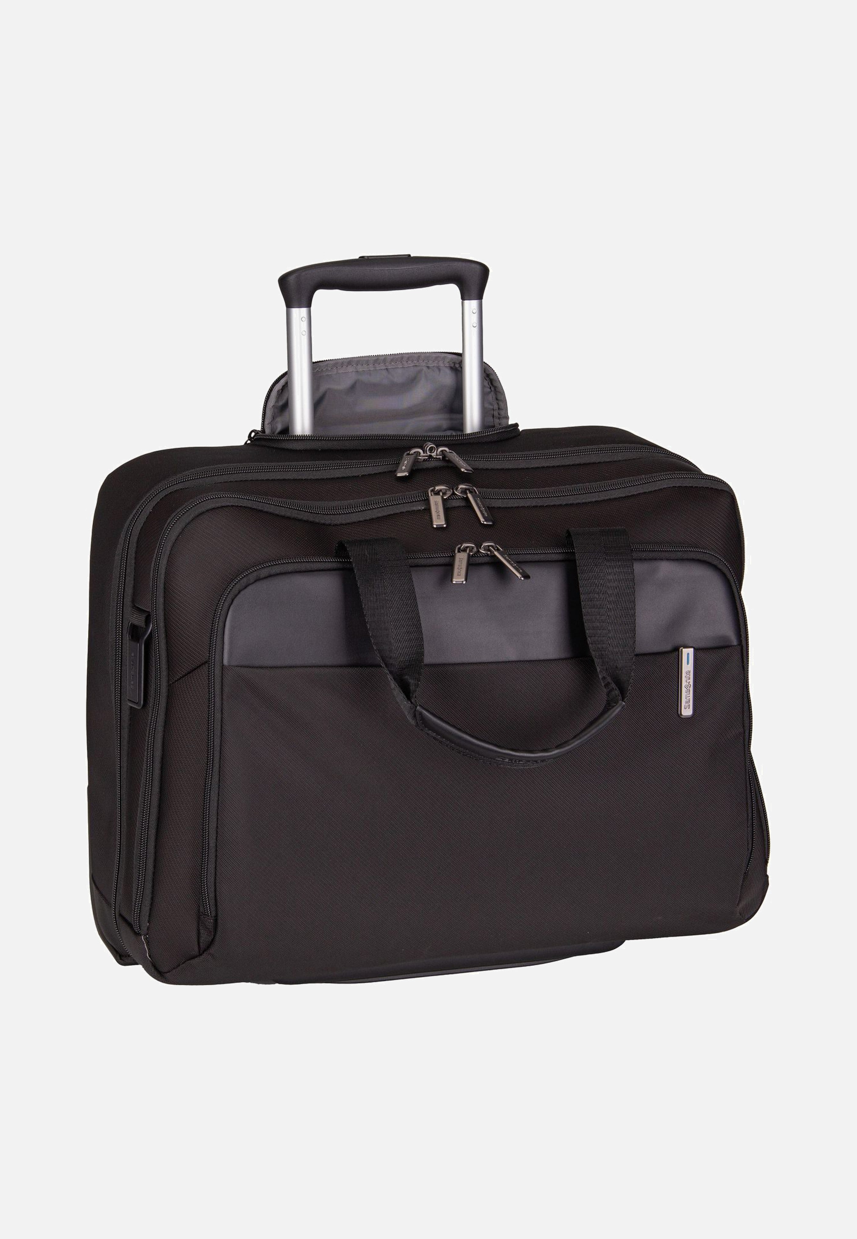 Samsonite Evosight Rolling Tote 17.3'' Black Pilot Case