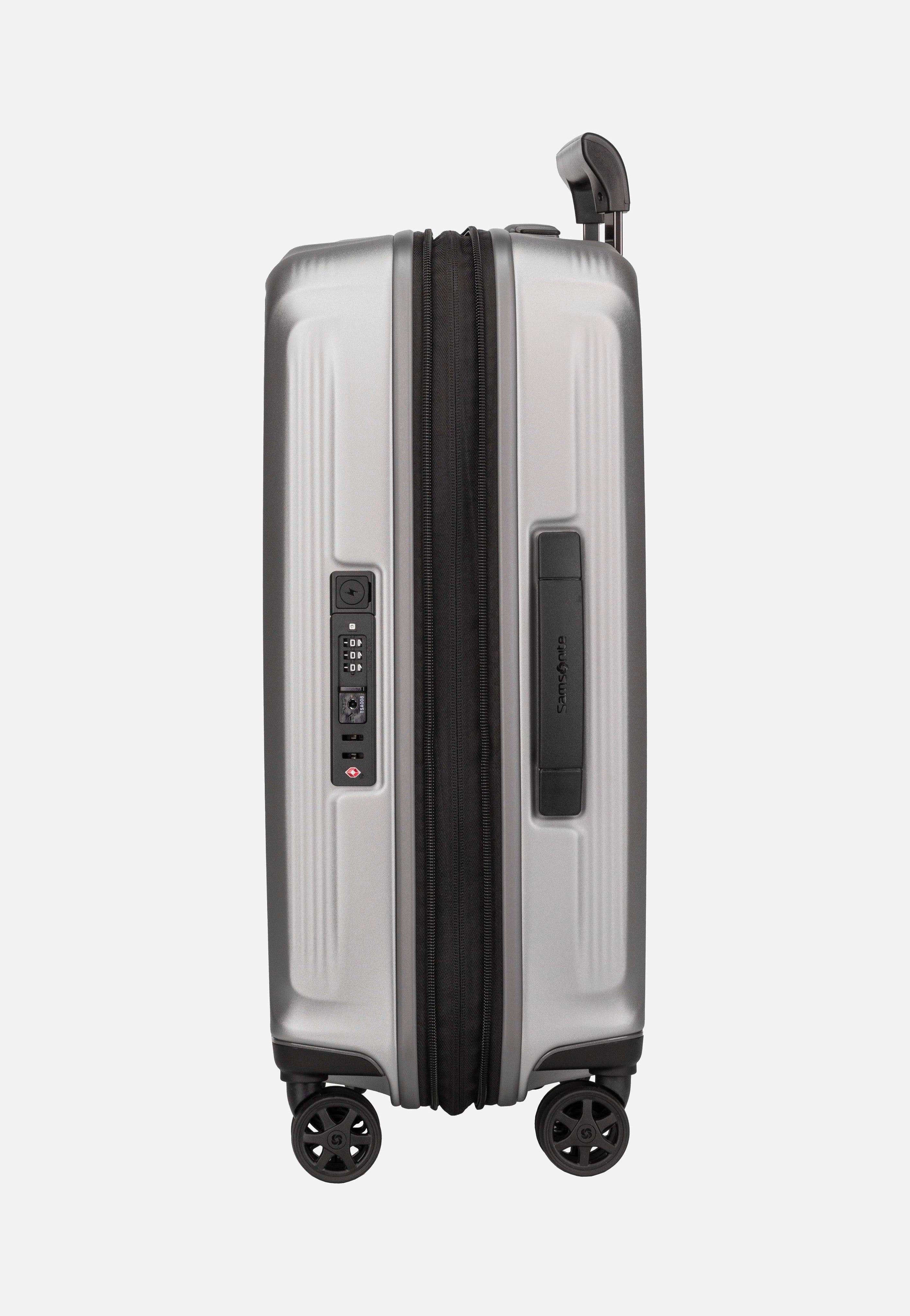 Samsonite - Nuon Spinner 55 EXP Matt Silver - Suitcase | Neutral-Image
