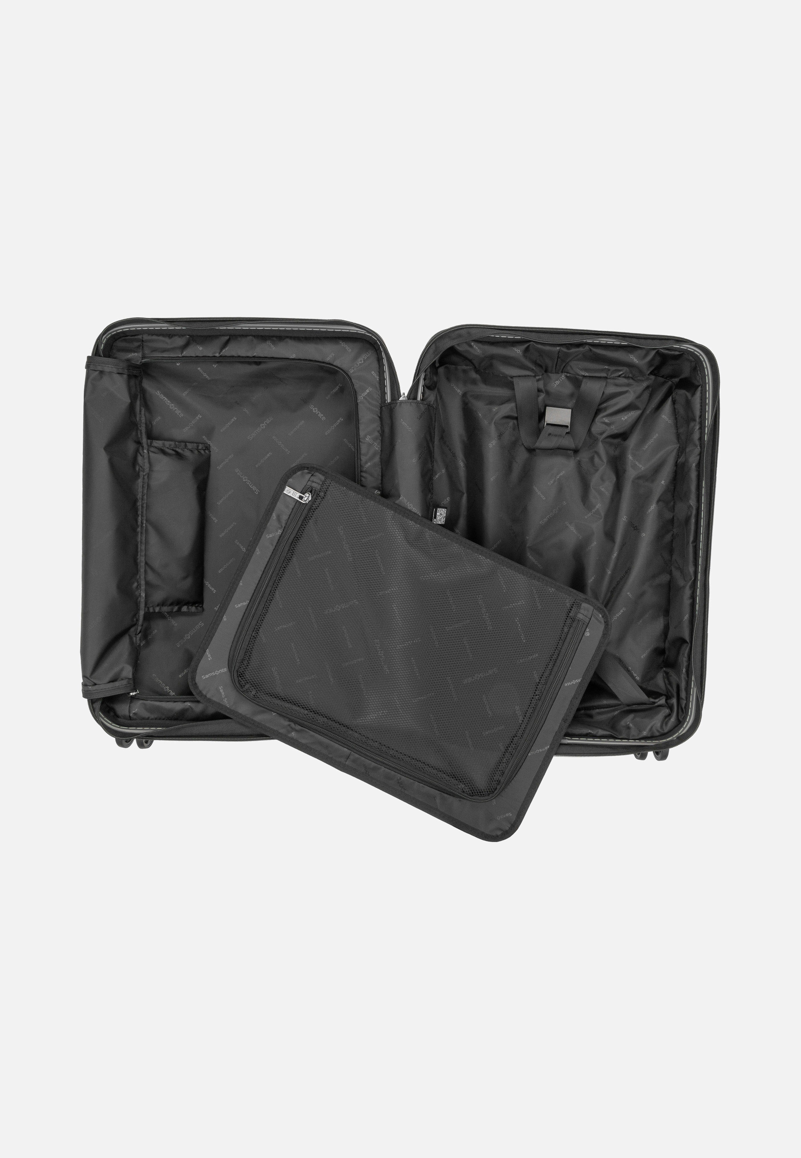 Samsonite - Nuon Spinner 55 EXP Matt Silver - Suitcase | Neutral-Image